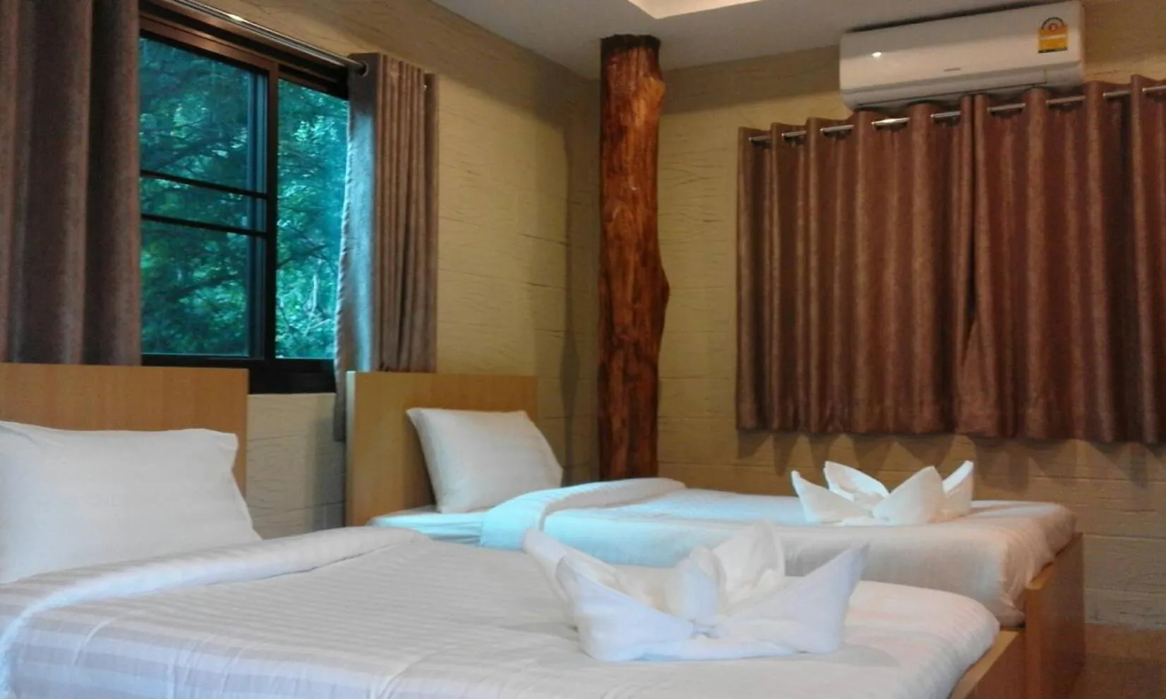 Bed in Treasure Inn Khaoyai