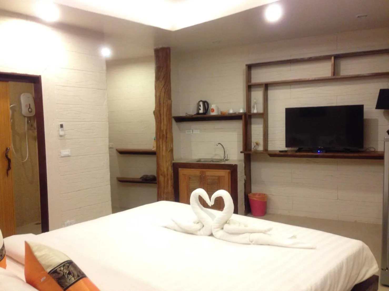 Bed in Treasure Inn Khaoyai