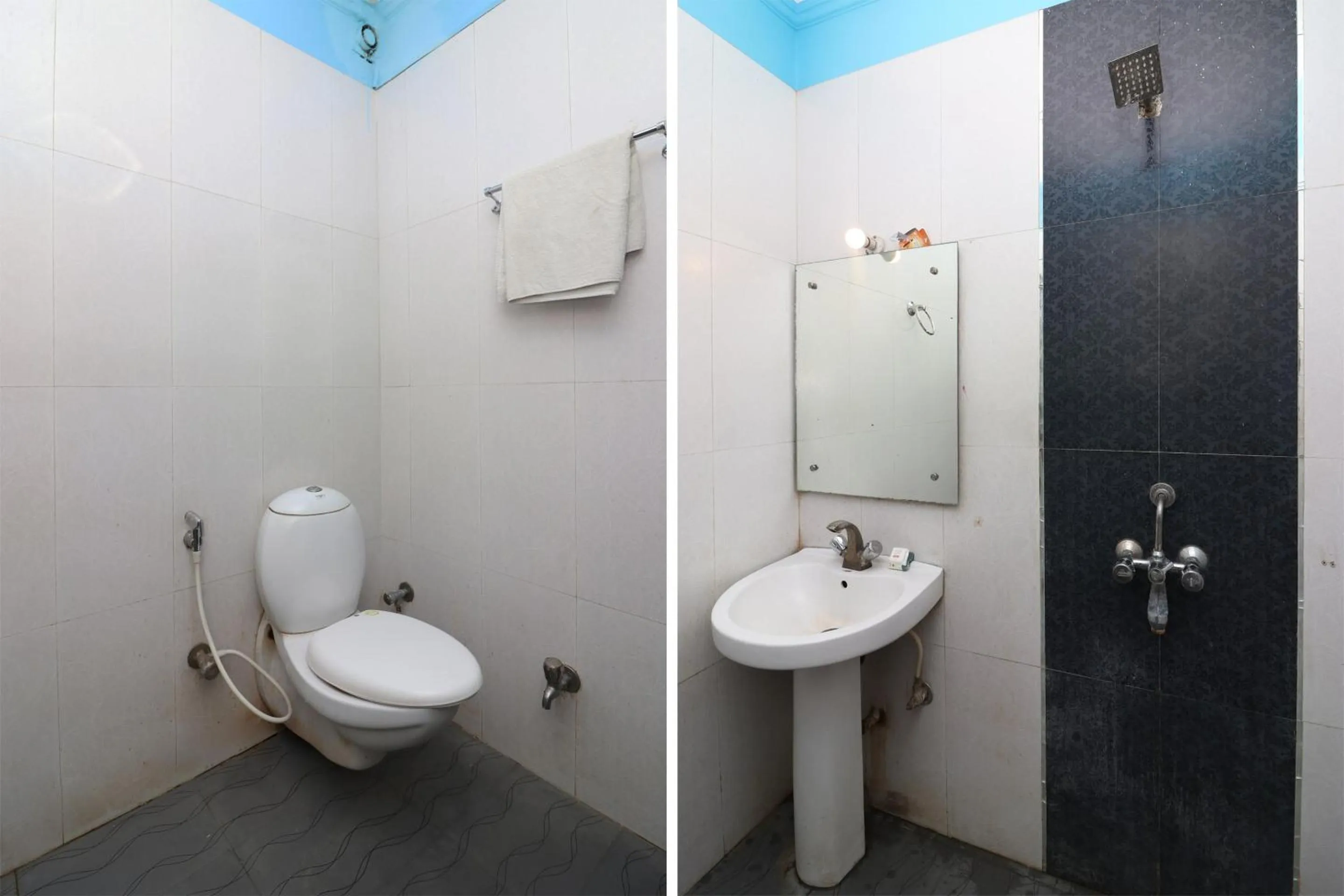 Bathroom in Hotel O Aura Palace Deluxe