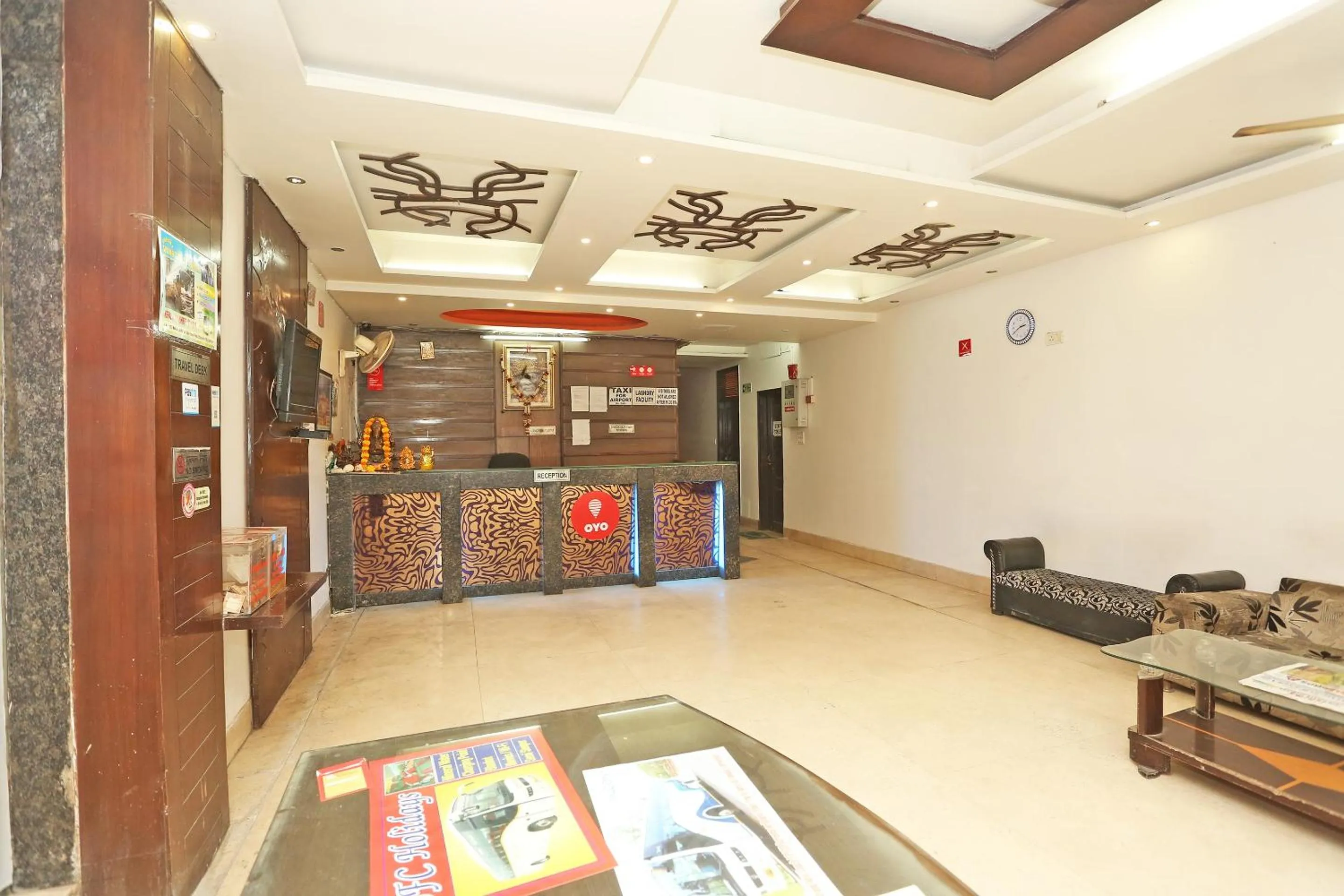 Lobby or reception in Hotel O Aura Palace Deluxe