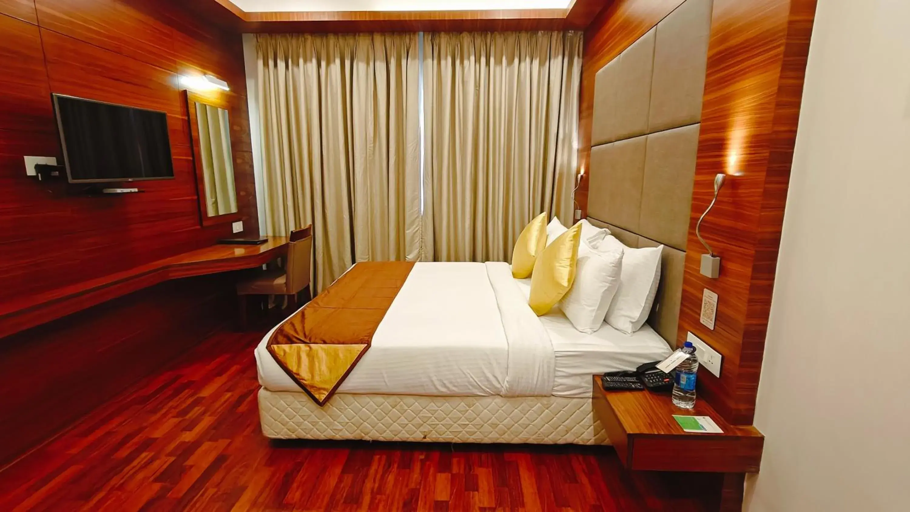 Bed in Khanna Fiesta - A Bergamont Hotel, Vellore Bed in Khanna Fiesta - A Bergamont Hotel, Vellore