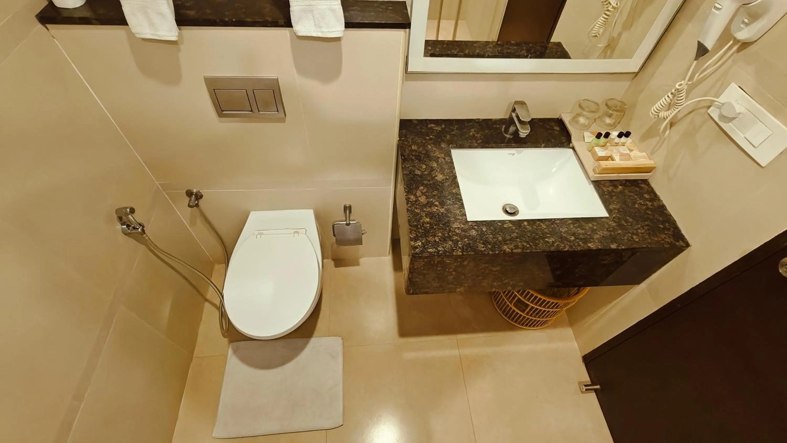 Toilet in Khanna Fiesta - A Bergamont Hotel, Vellore