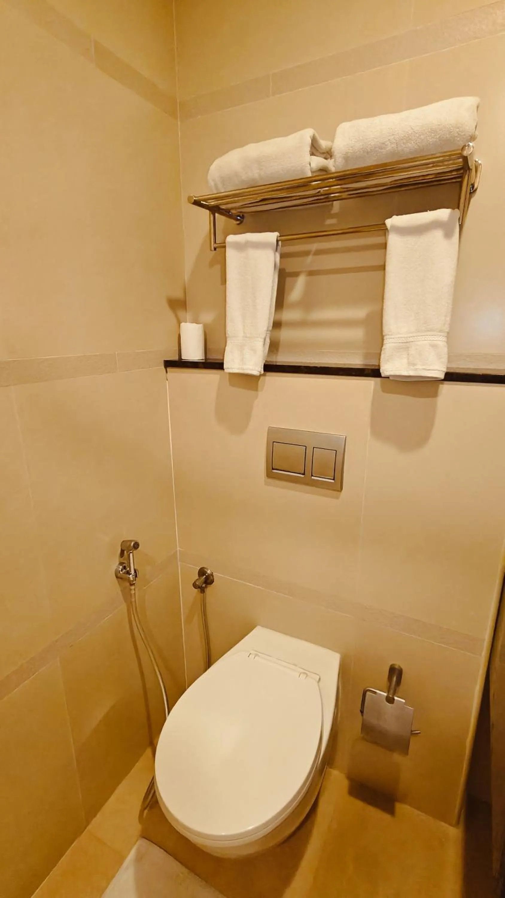 Toilet in Khanna Fiesta - A Bergamont Hotel, Vellore