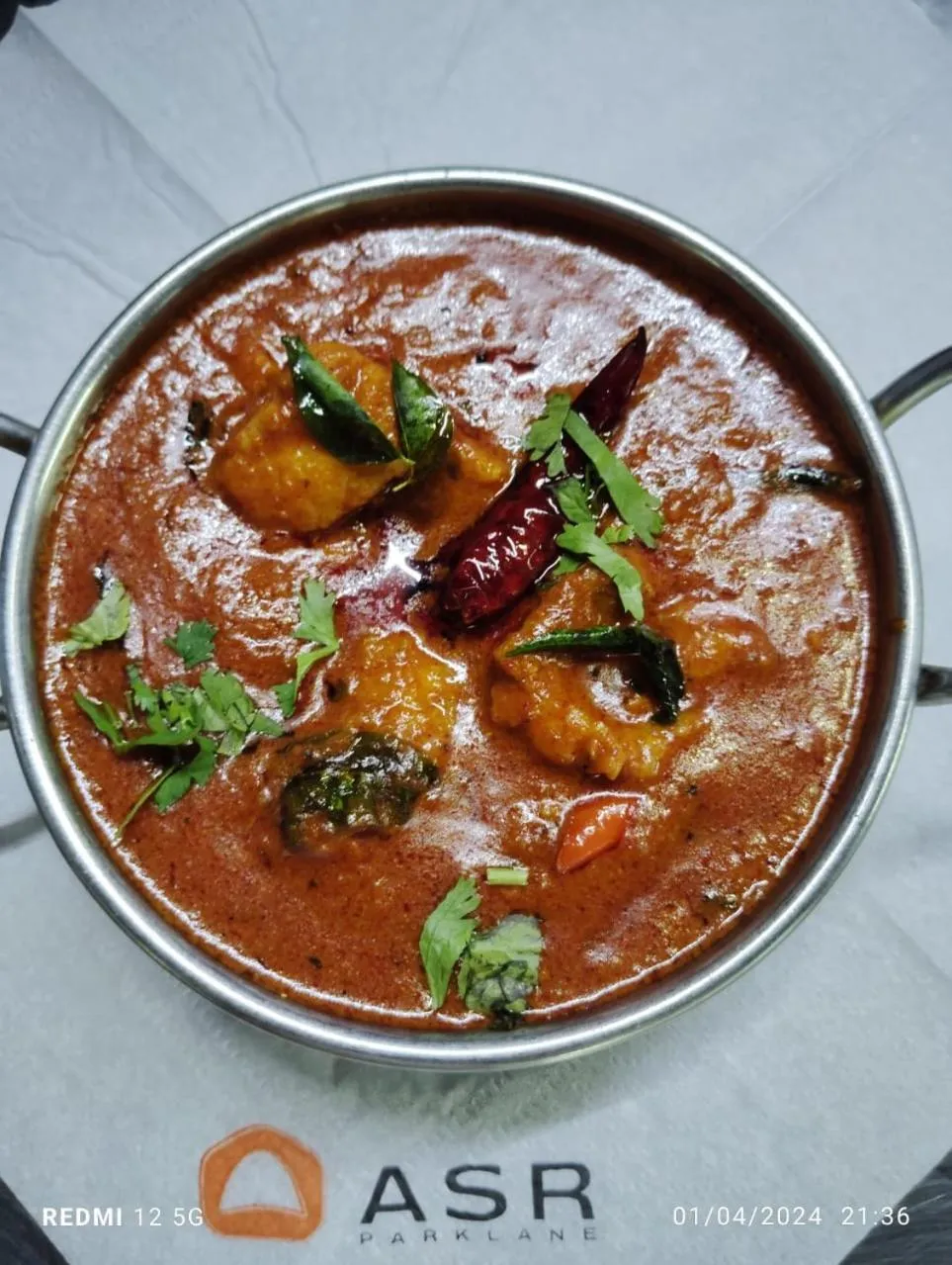 Food close-up in Khanna Fiesta - A Bergamont Hotel, Vellore