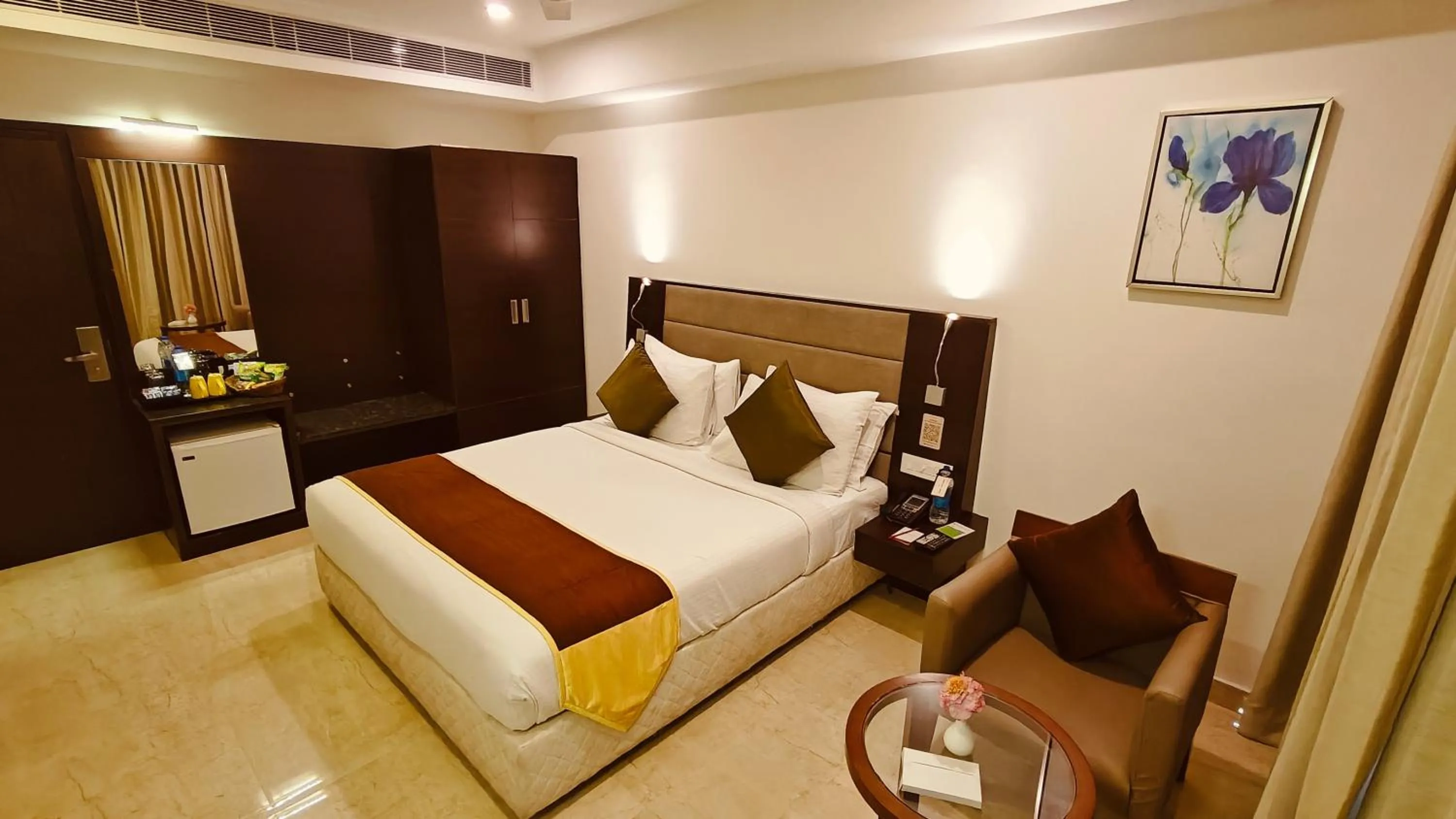 Bed in Khanna Fiesta - A Bergamont Hotel, Vellore