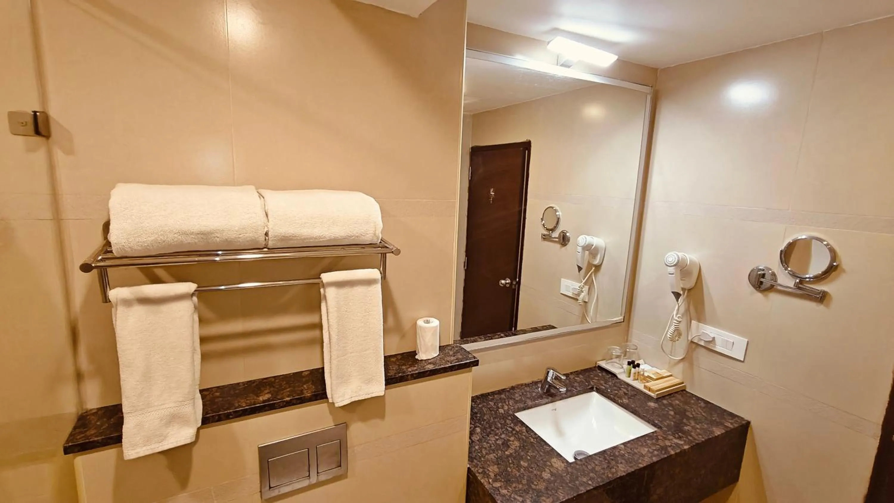 Bathroom in Khanna Fiesta - A Bergamont Hotel, Vellore