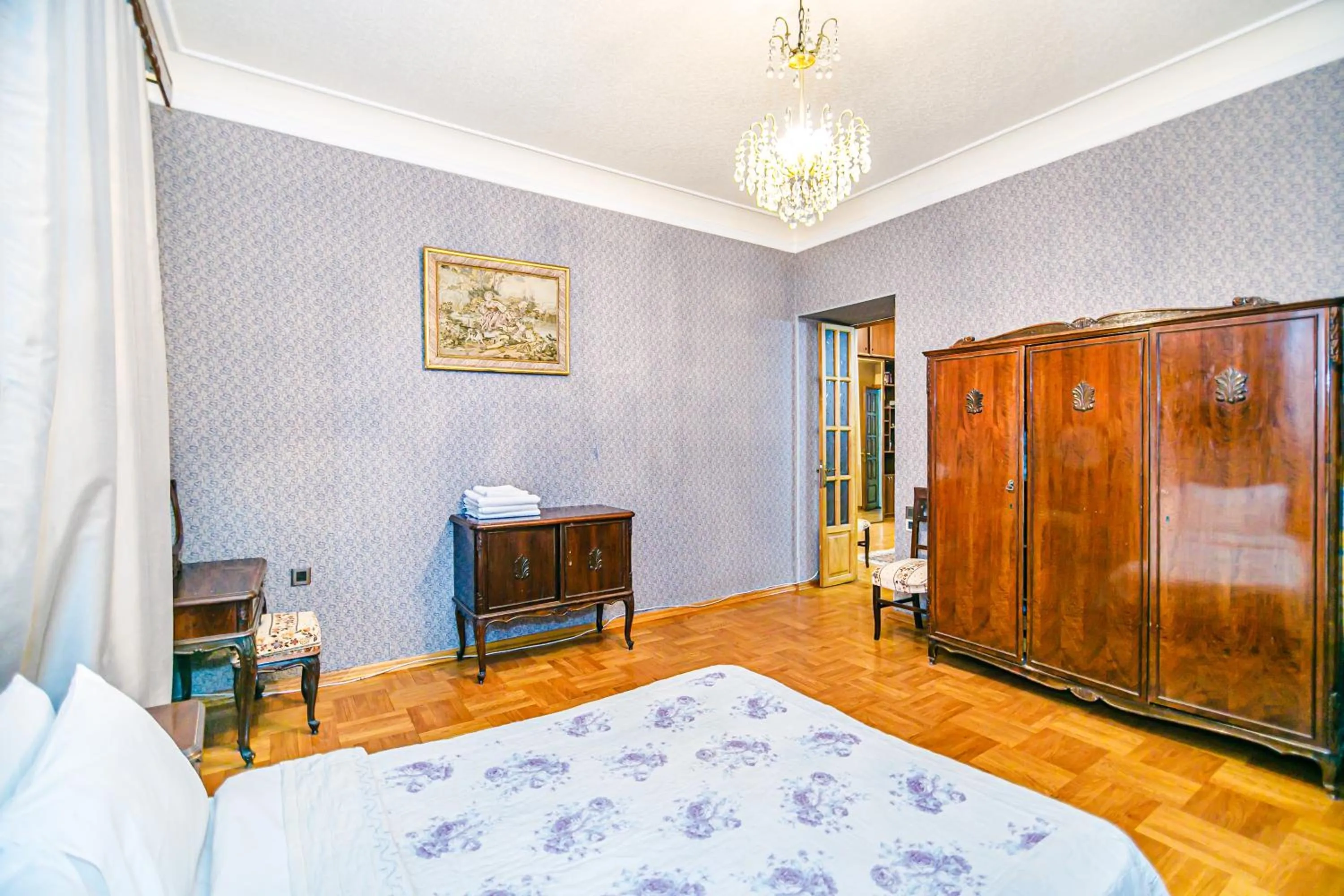 Bedroom in Monolit Apartment