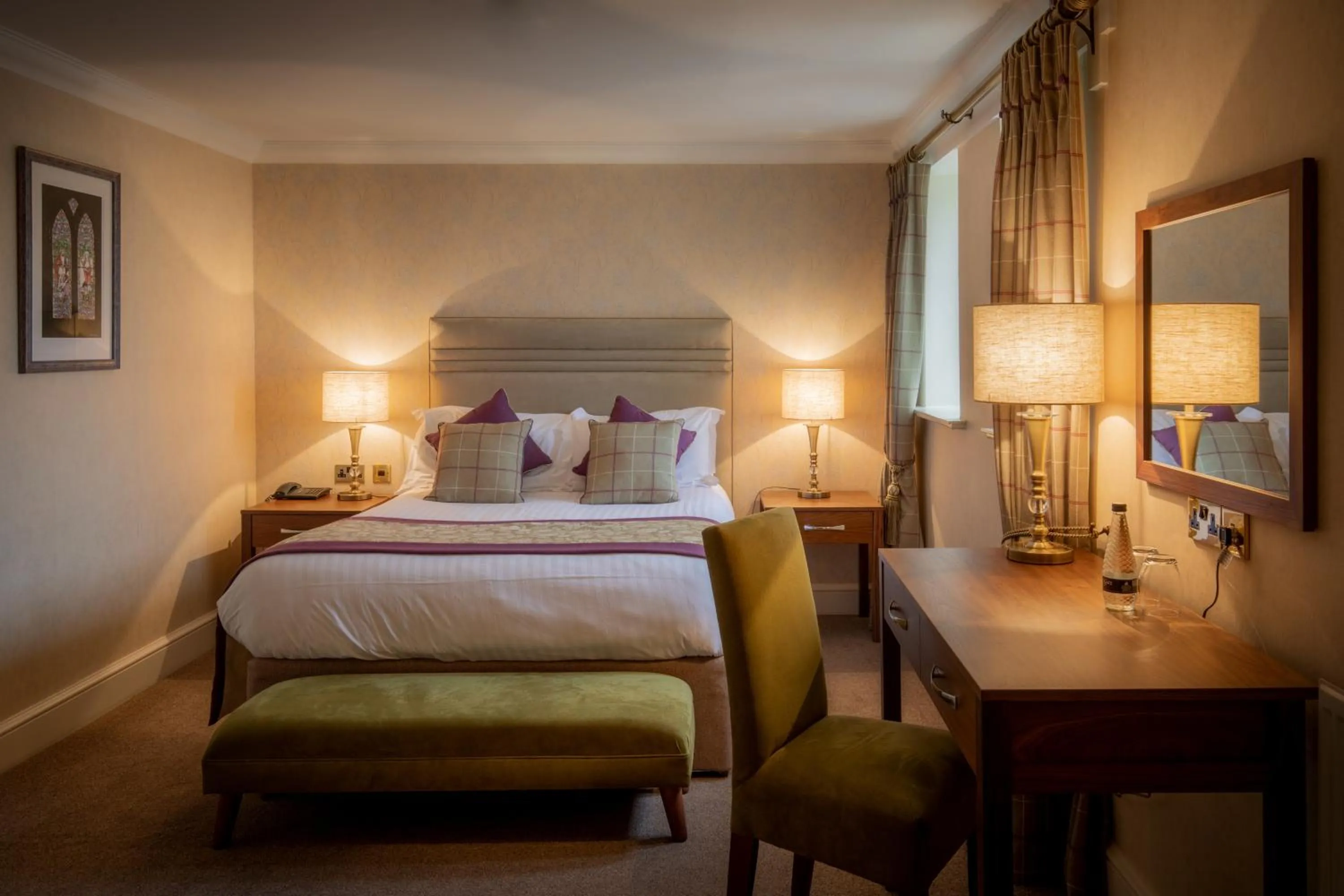 Photo of the whole room, Bed in Hazlewood Castle & Spa