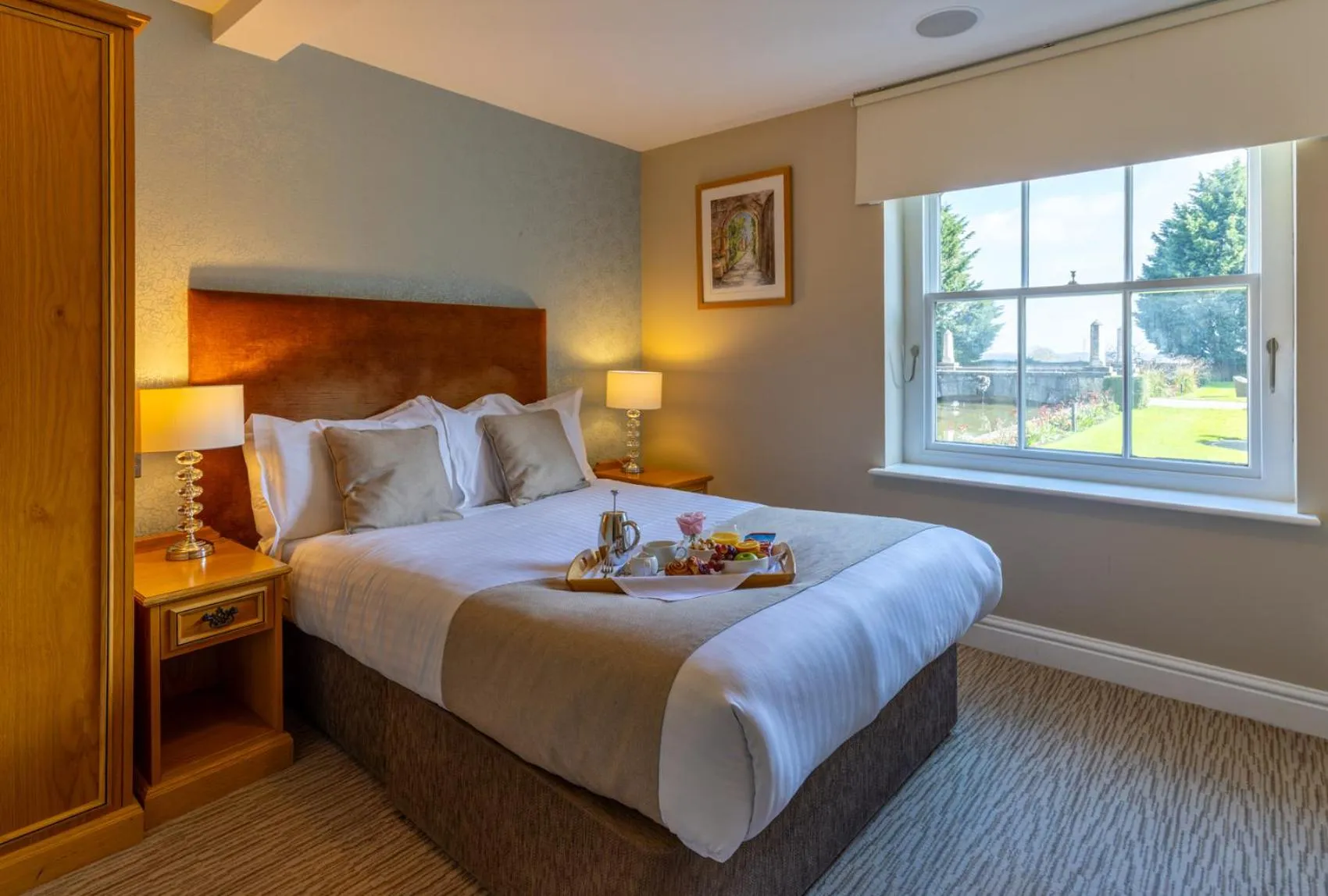 Bedroom, Bed in Hazlewood Castle & Spa