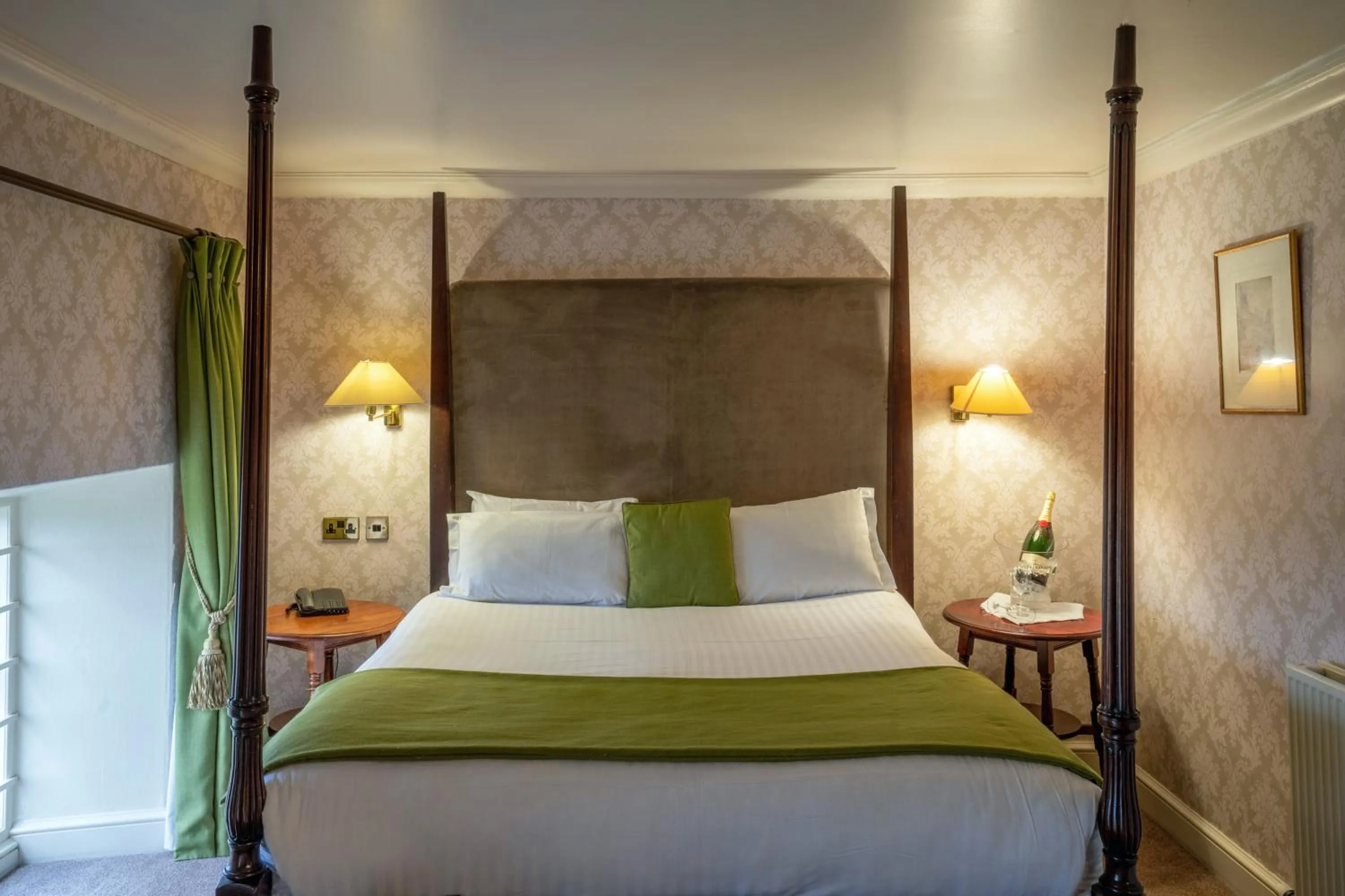 Photo of the whole room, Bed in Hazlewood Castle & Spa