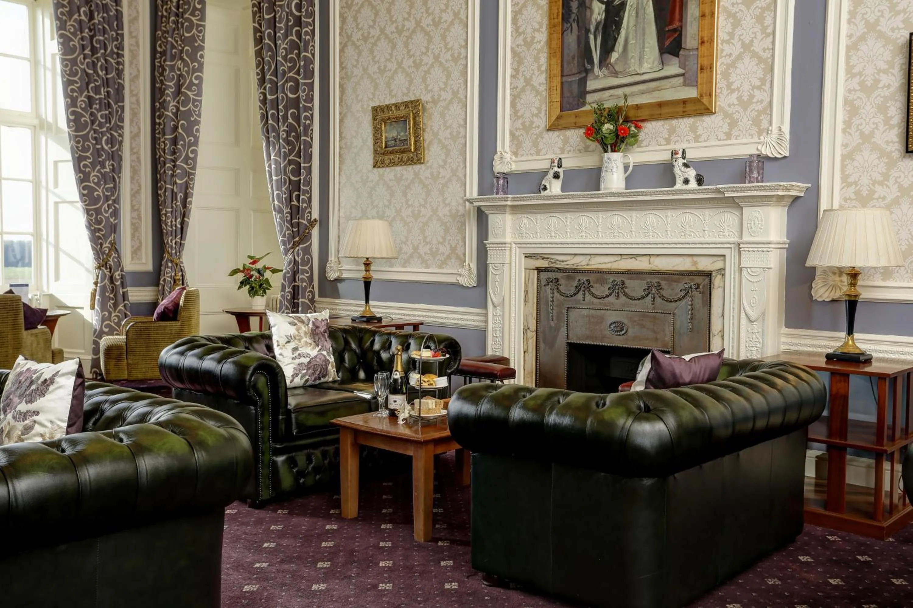 Lounge or bar in Hazlewood Castle & Spa
