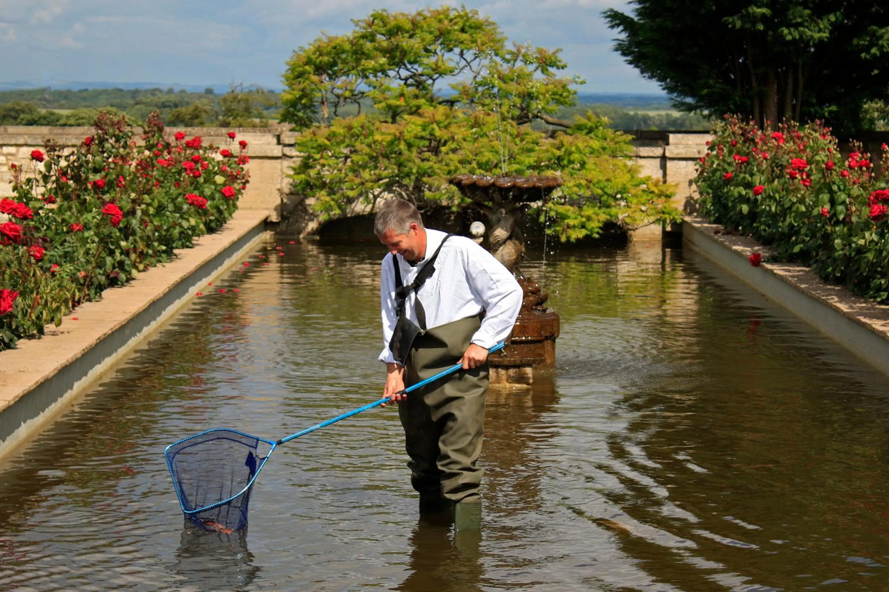 Garden in Hazlewood Castle & Spa