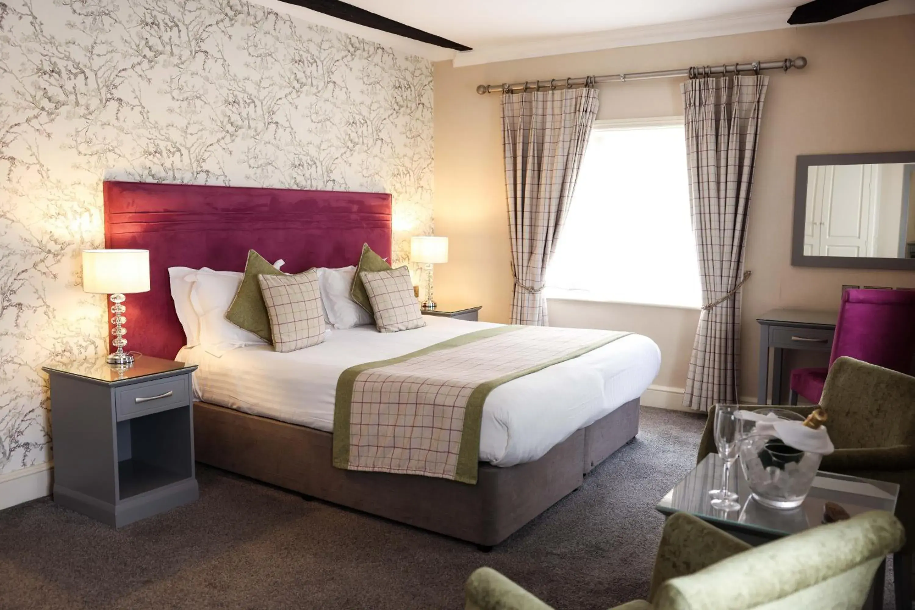 Superior King Room - single occupancy - Non-Smoking in Hazlewood Castle & Spa Superior King Room - single occupancy - Non-Smoking in Hazlewood Castle & Spa