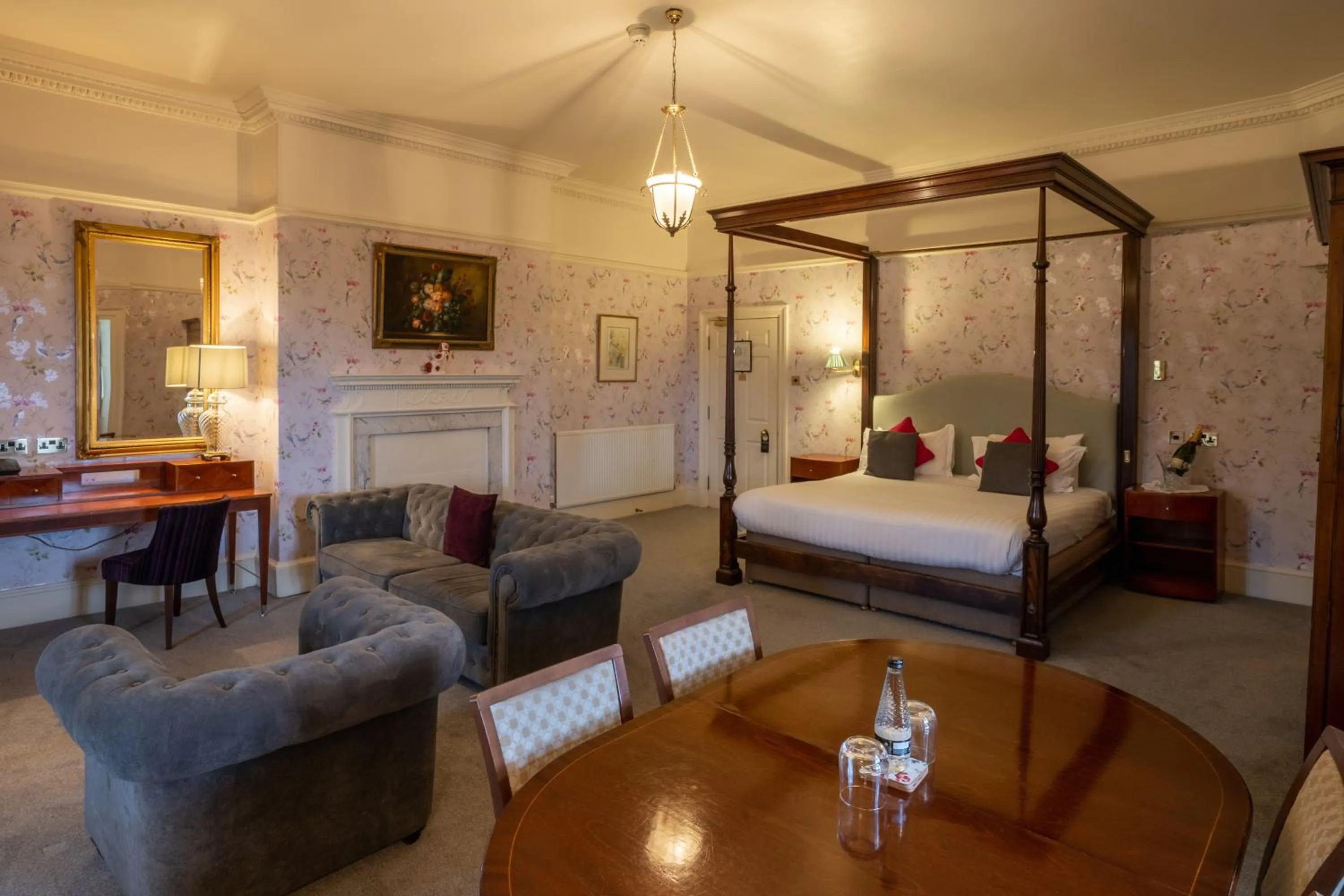 Bedroom, Bed in Hazlewood Castle & Spa