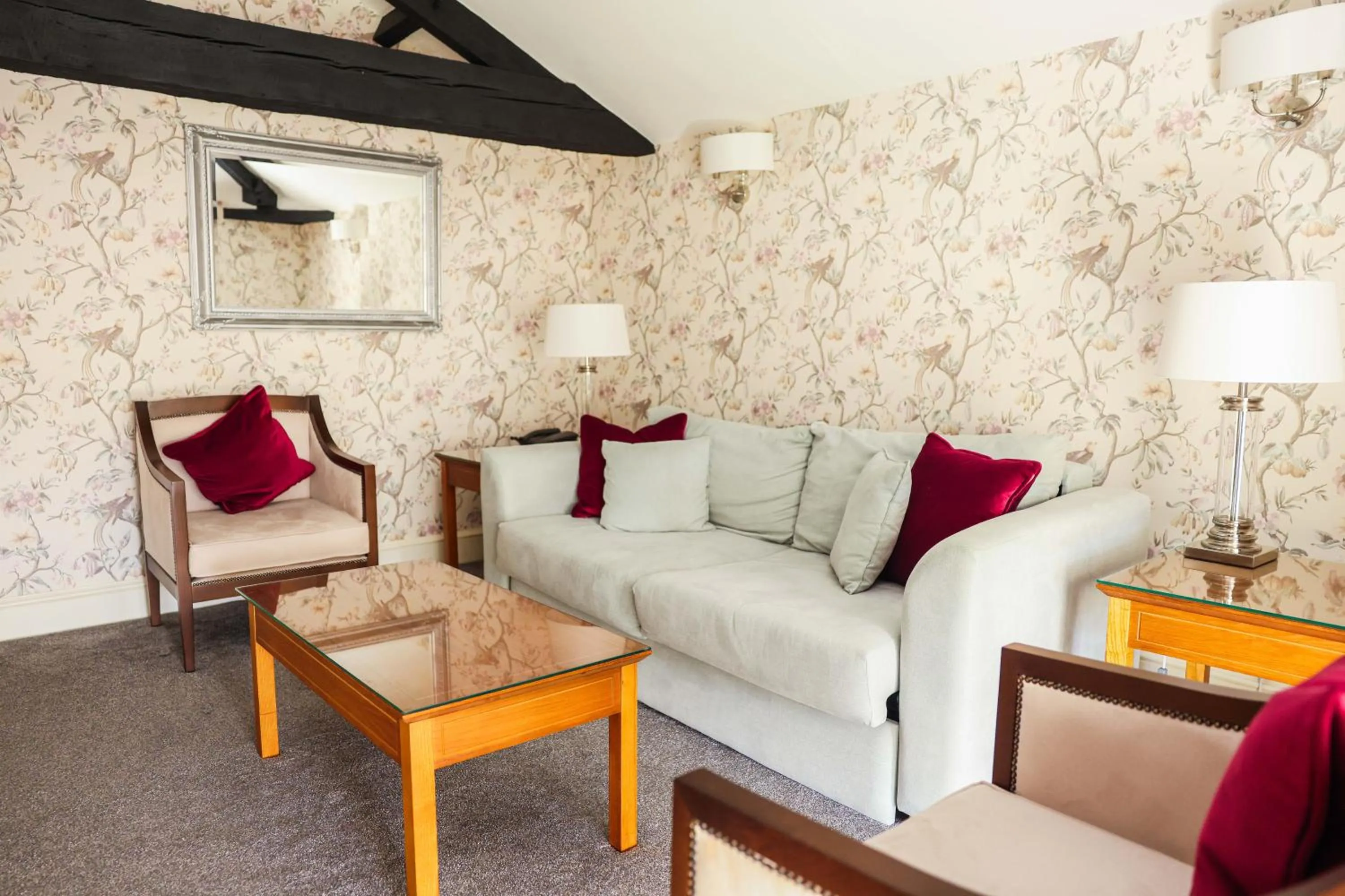 Seating area in Hazlewood Castle & Spa