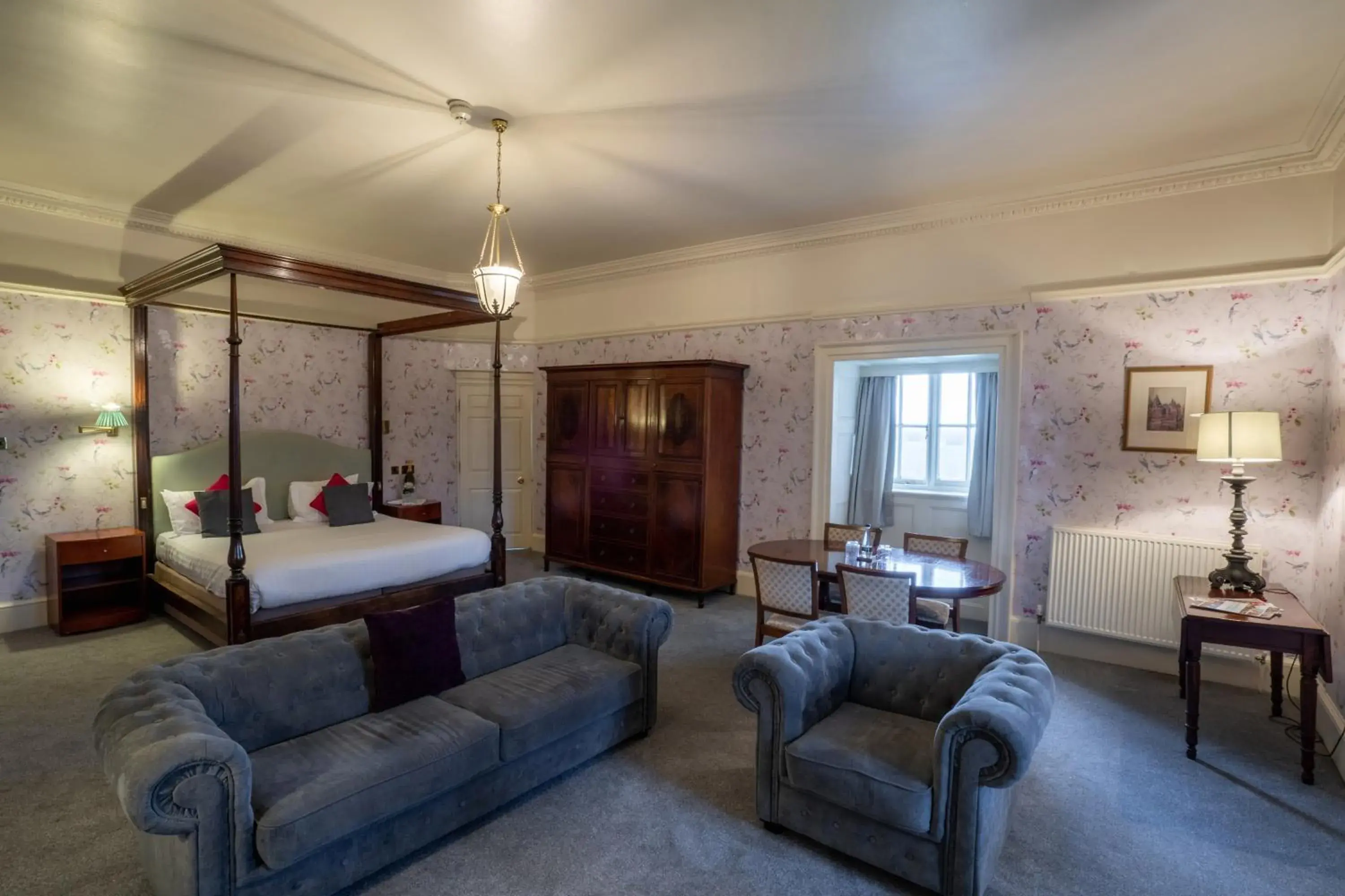 Deluxe Double Room - single occupancy in Hazlewood Castle & Spa Deluxe Double Room - single occupancy in Hazlewood Castle & Spa