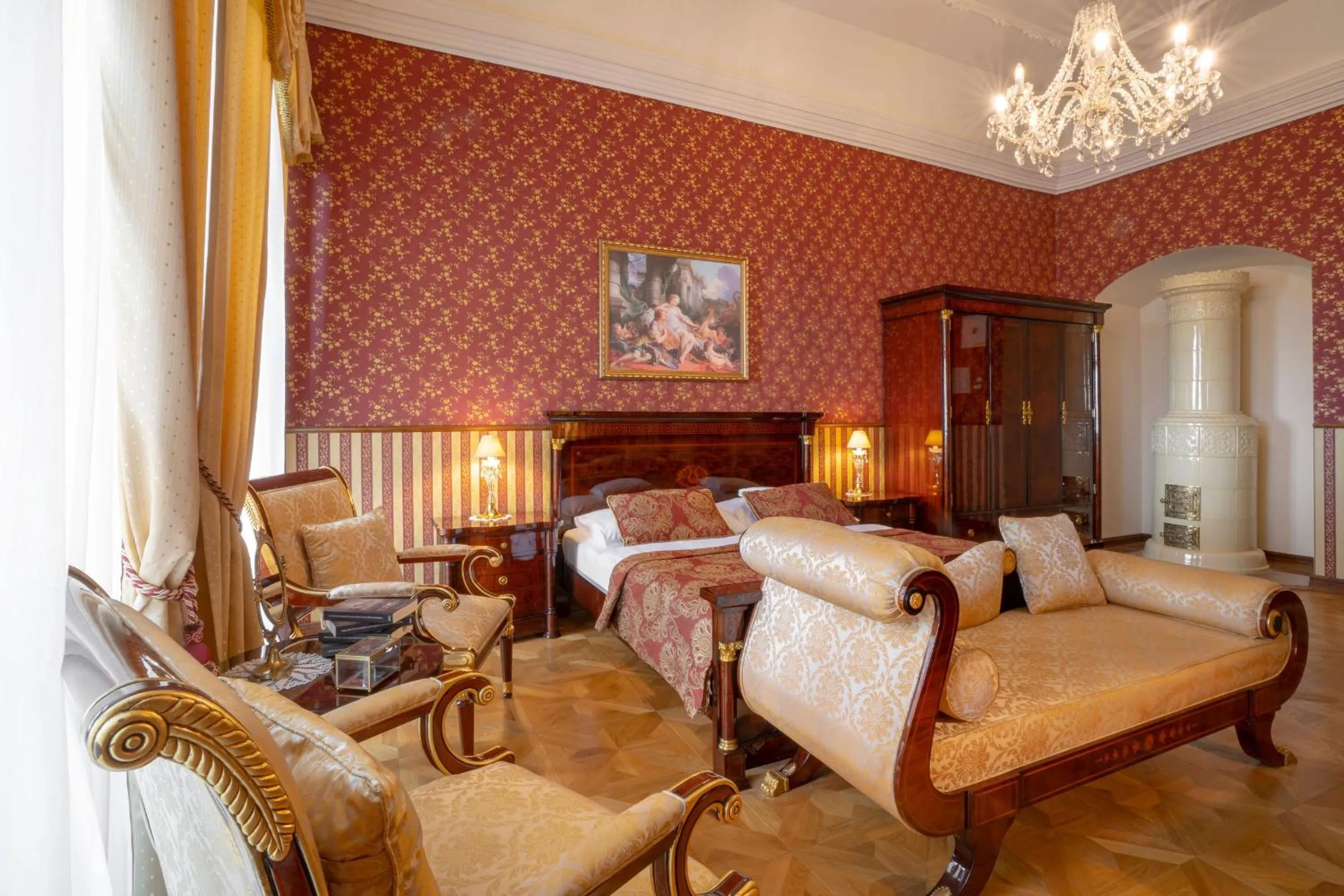 Photo of the whole room in Galicia Nueva, castle hotel