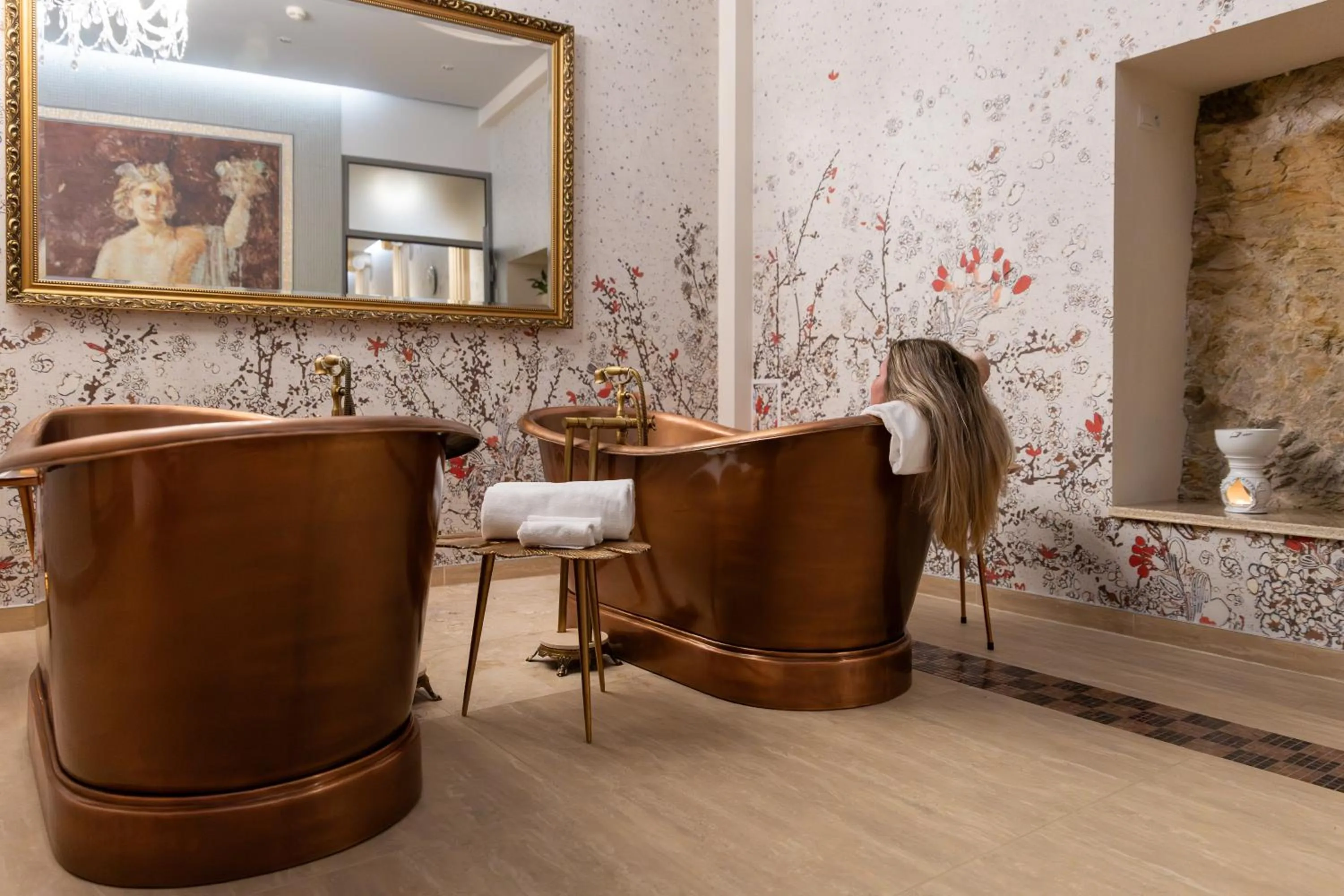 Spa and wellness centre/facilities in Galicia Nueva, castle hotel