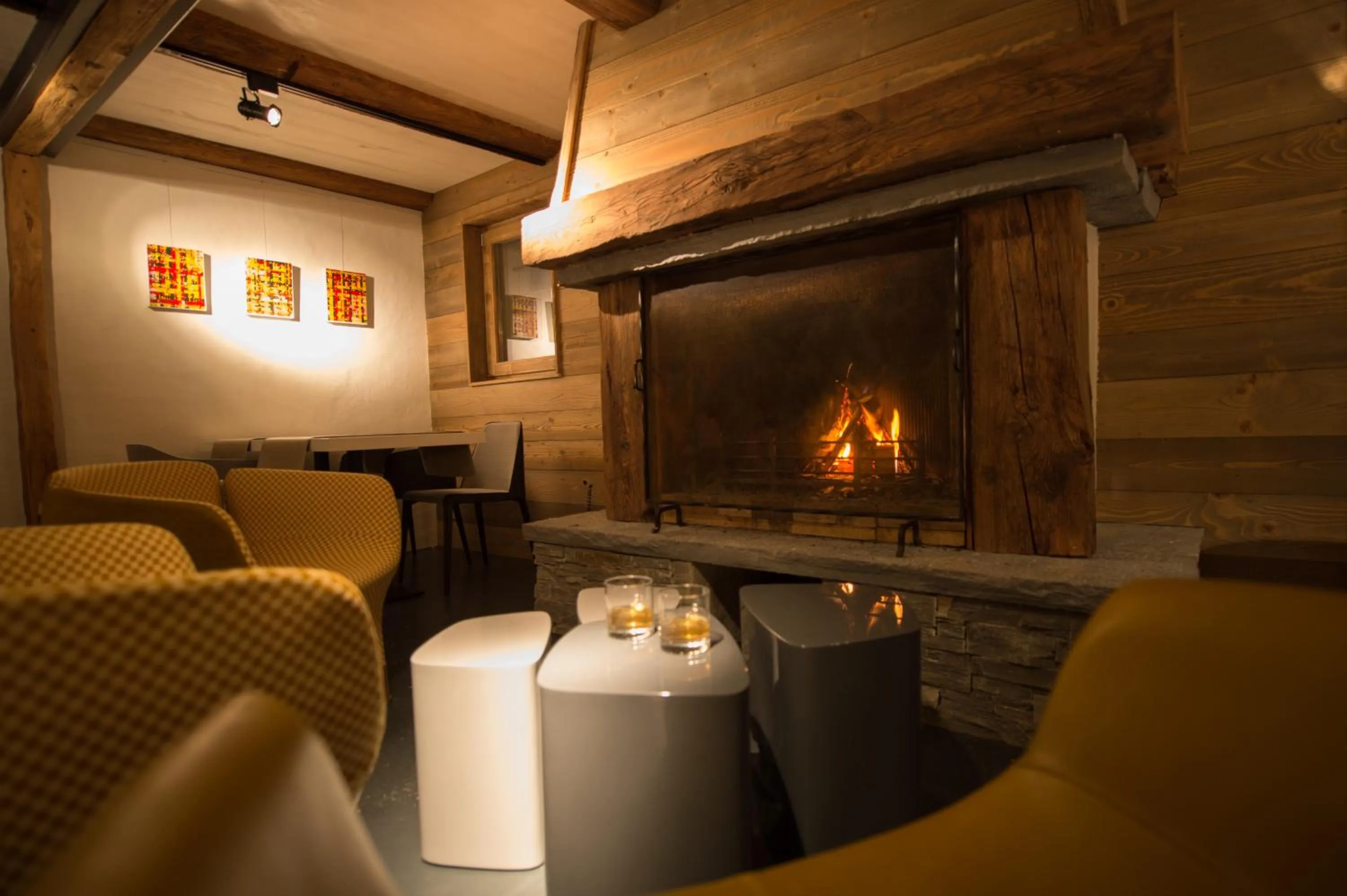 Area and facilities in Les Mazots de la Source & Spa