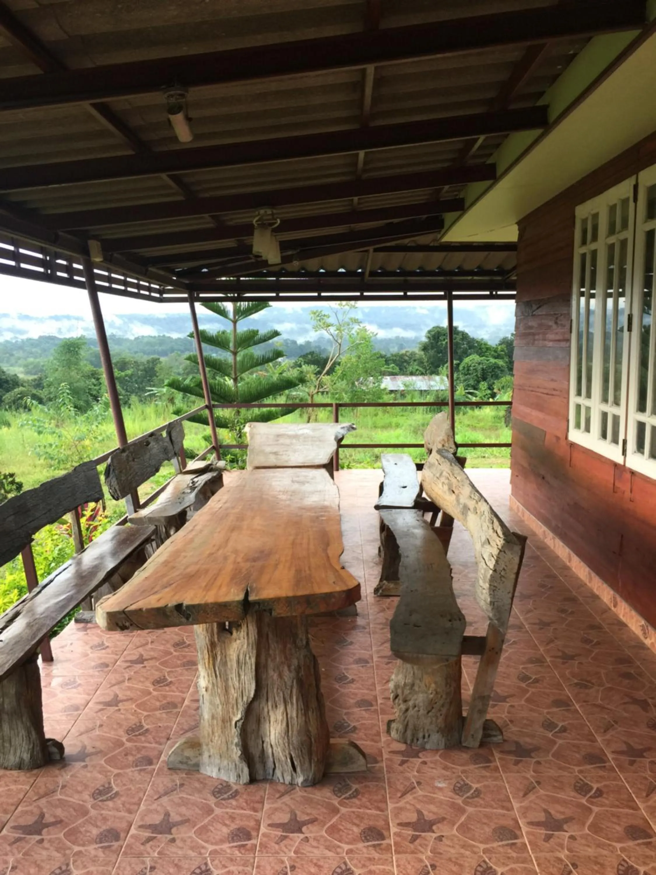 Dining area in Khao Kho Copter Hill