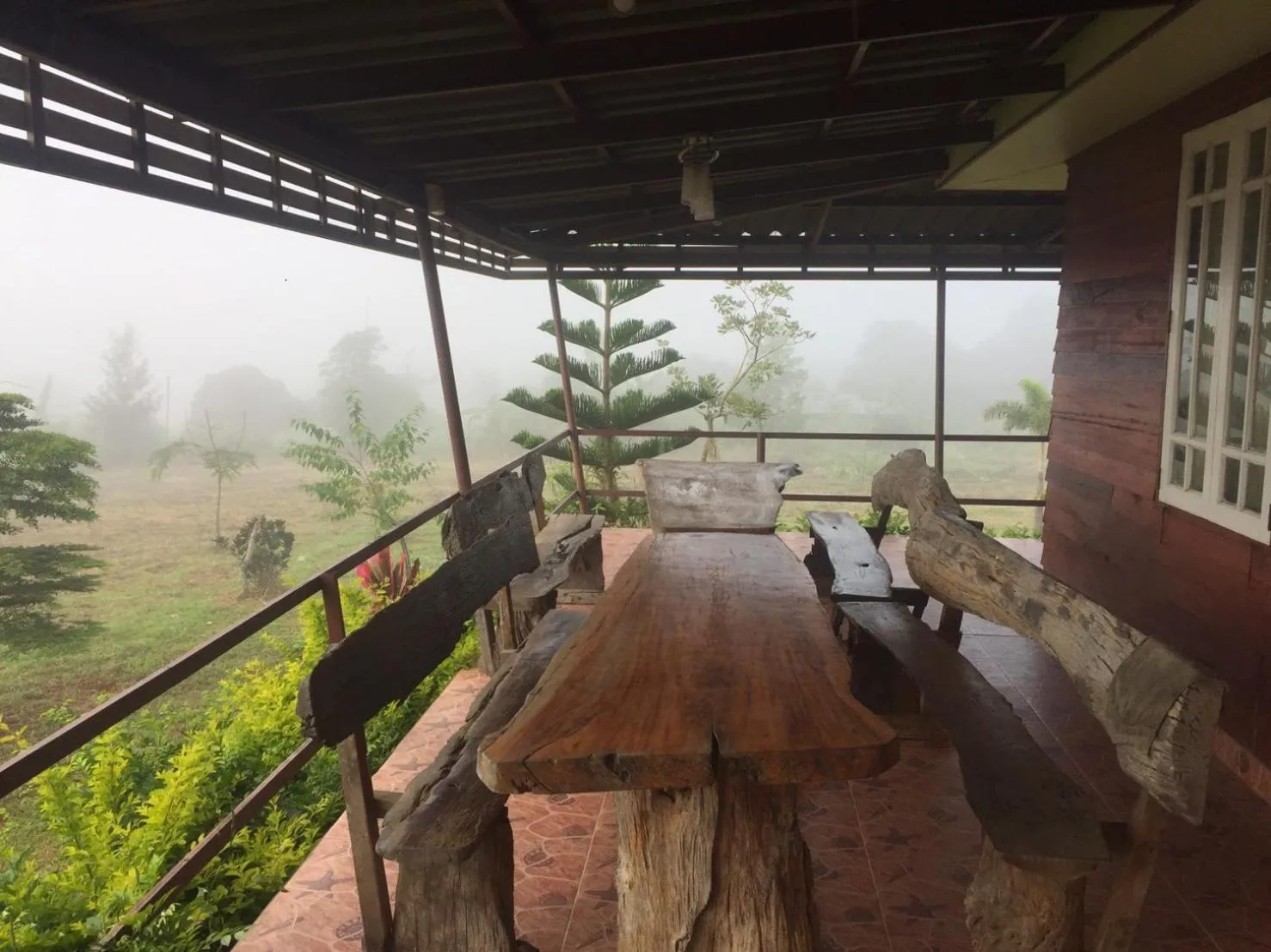 Dining area in Khao Kho Copter Hill