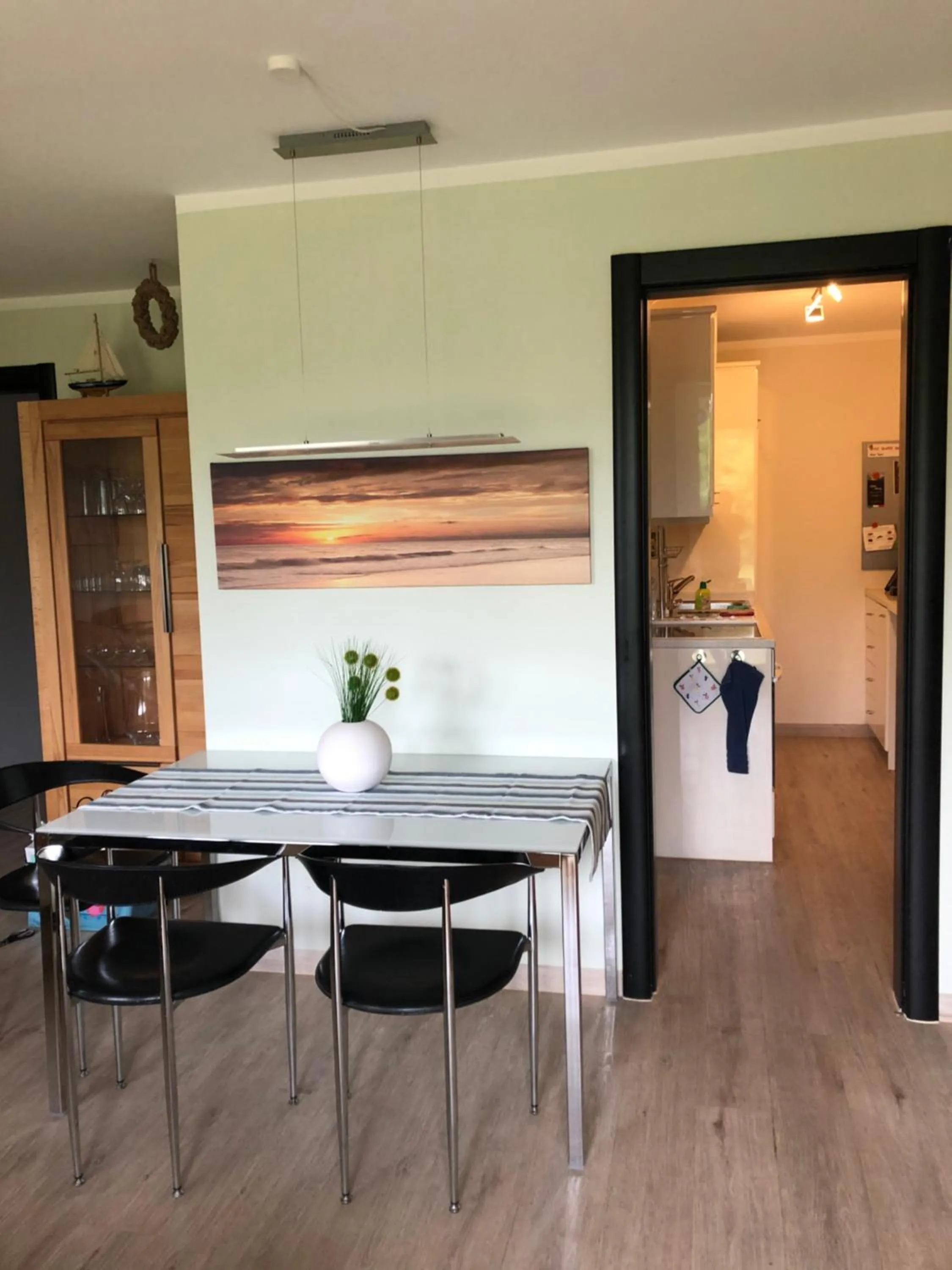 Kitchen or kitchenette in Fietje 206 - Hohen Wieschendorf