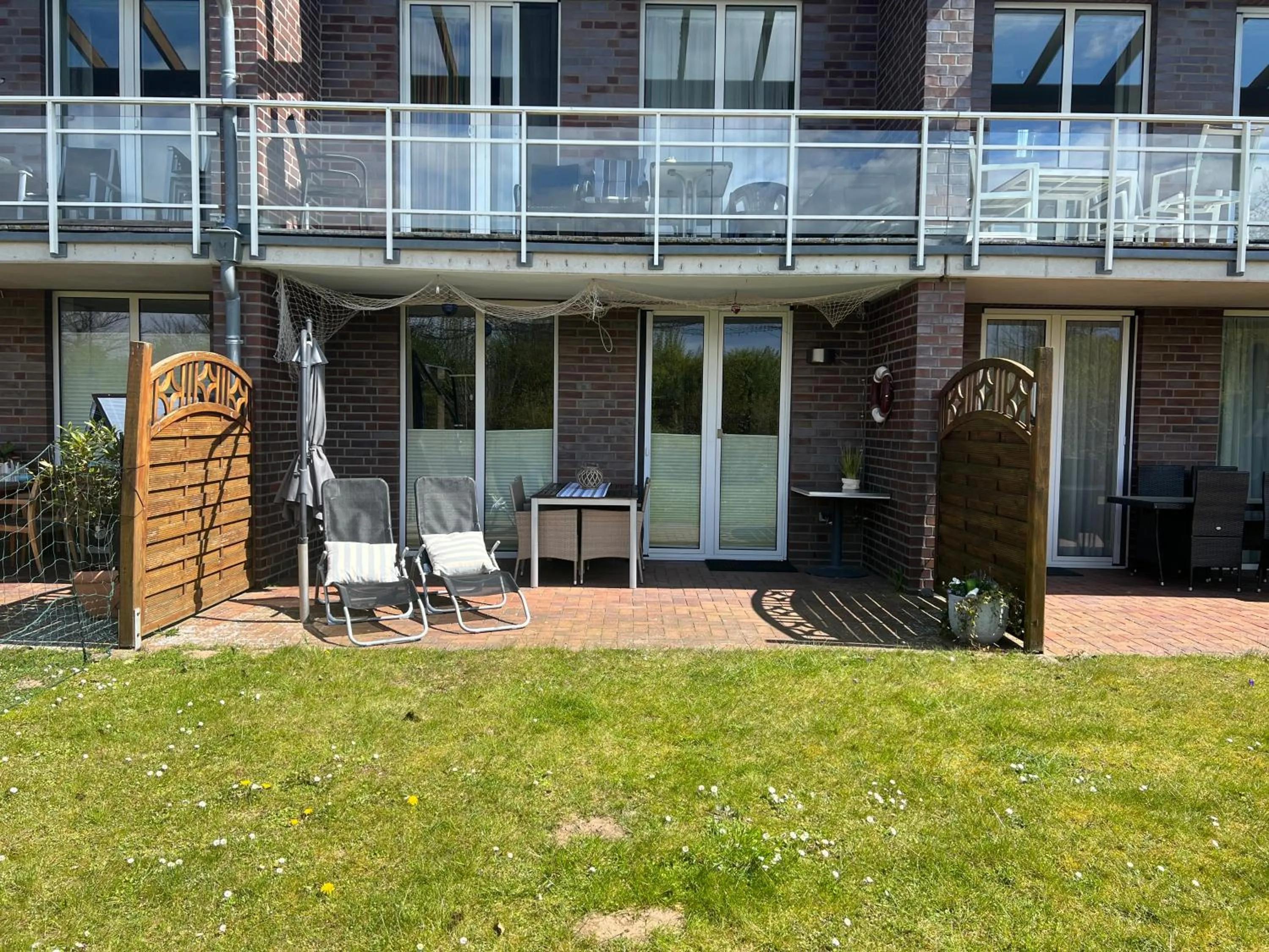 Balcony/Terrace in Fietje 206 - Hohen Wieschendorf