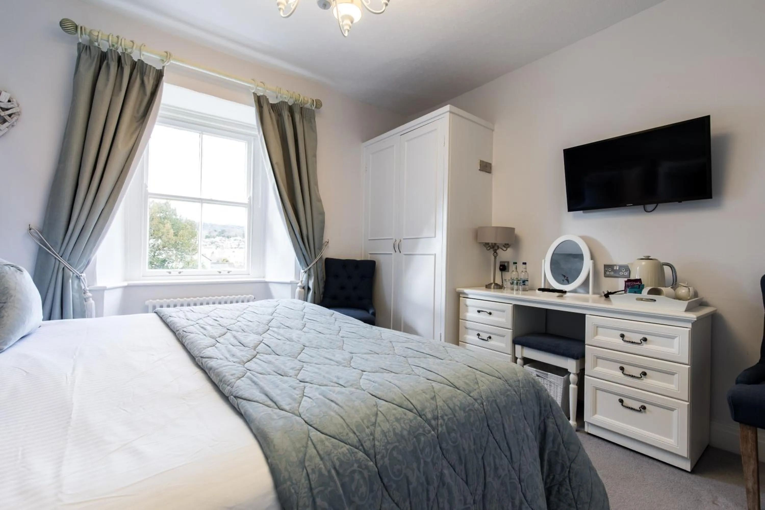 Bed in The Mount Pleasant Hotel