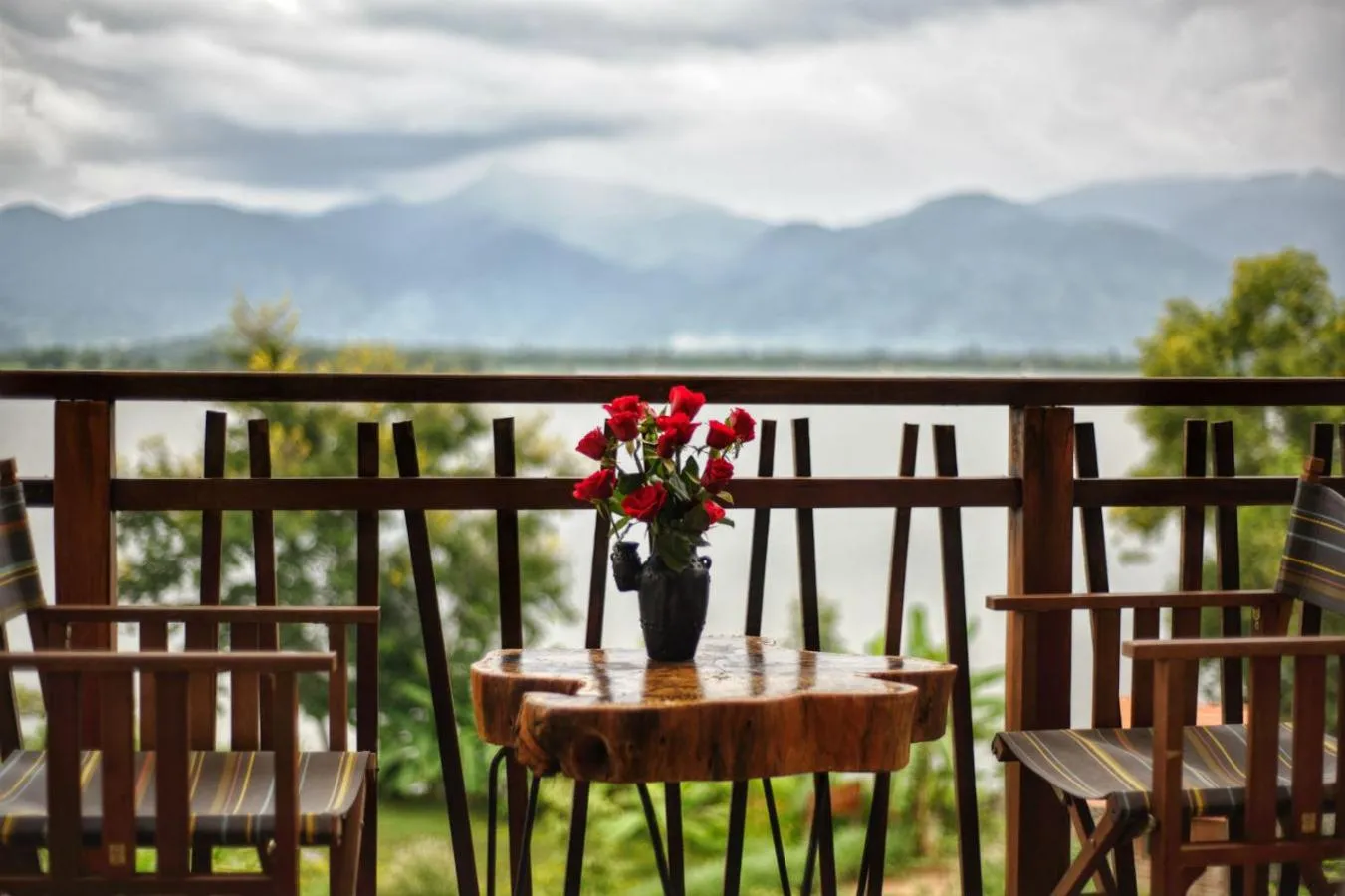Seating area in Lak Tented Camp