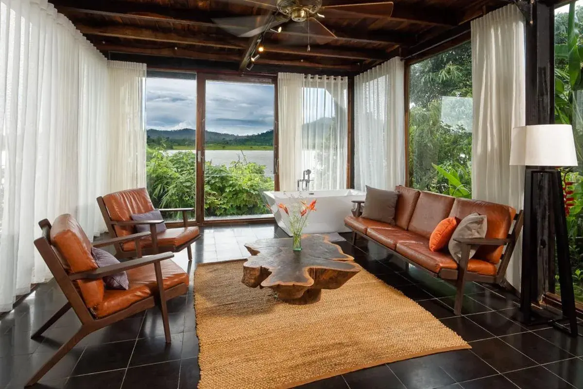 Living room in Lak Tented Camp Living room in Lak Tented Camp