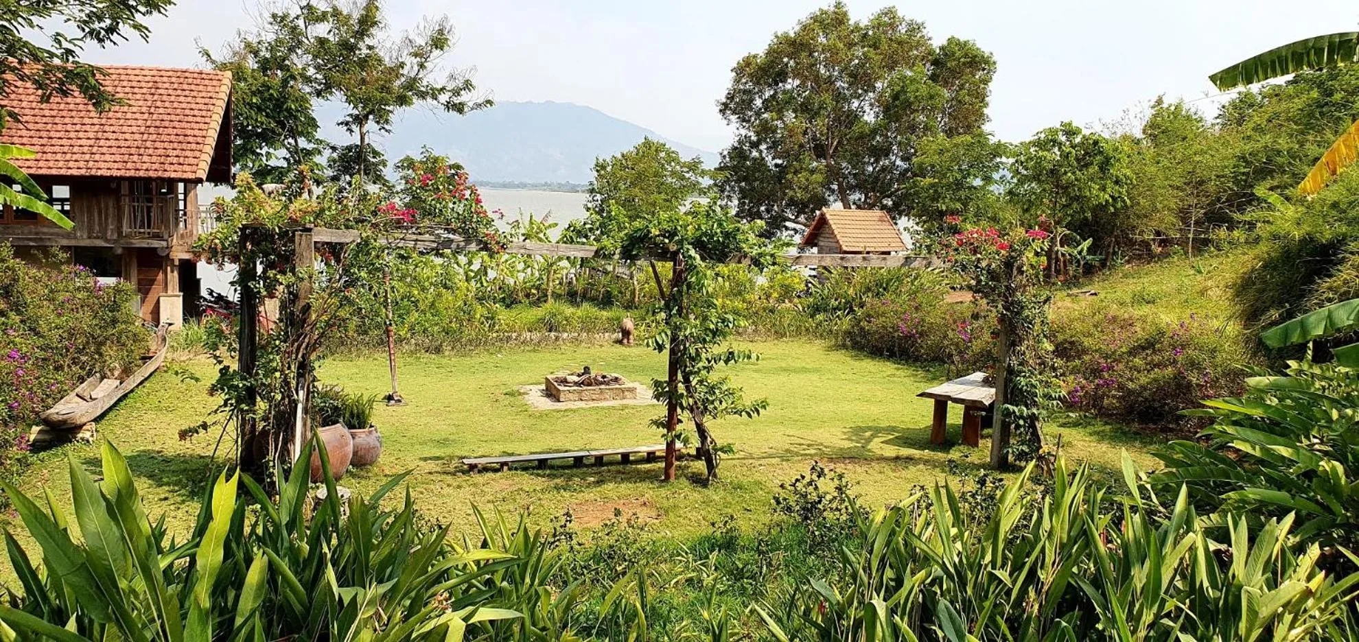 Garden in Lak Tented Camp
