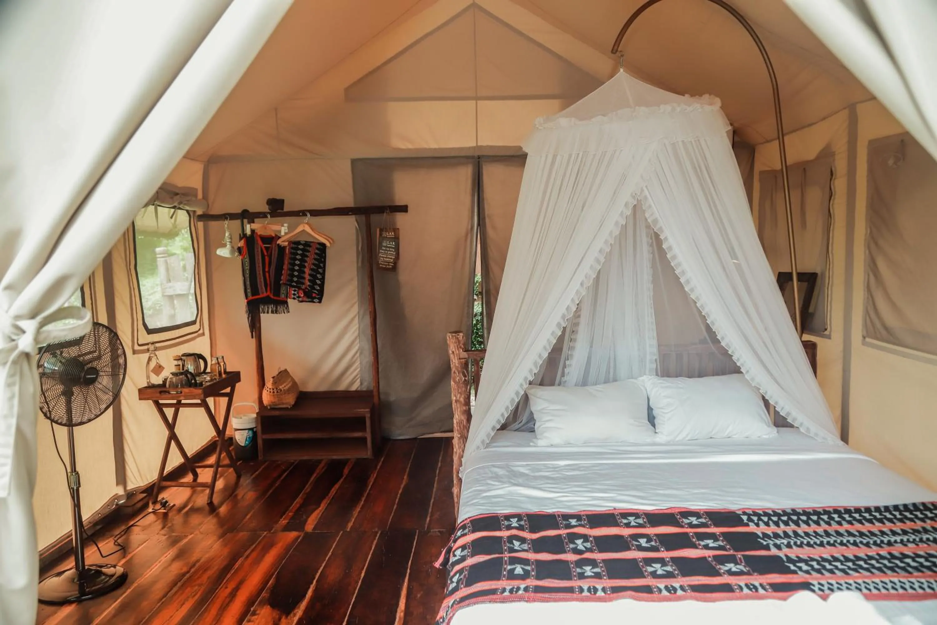 Bed in Lak Tented Camp