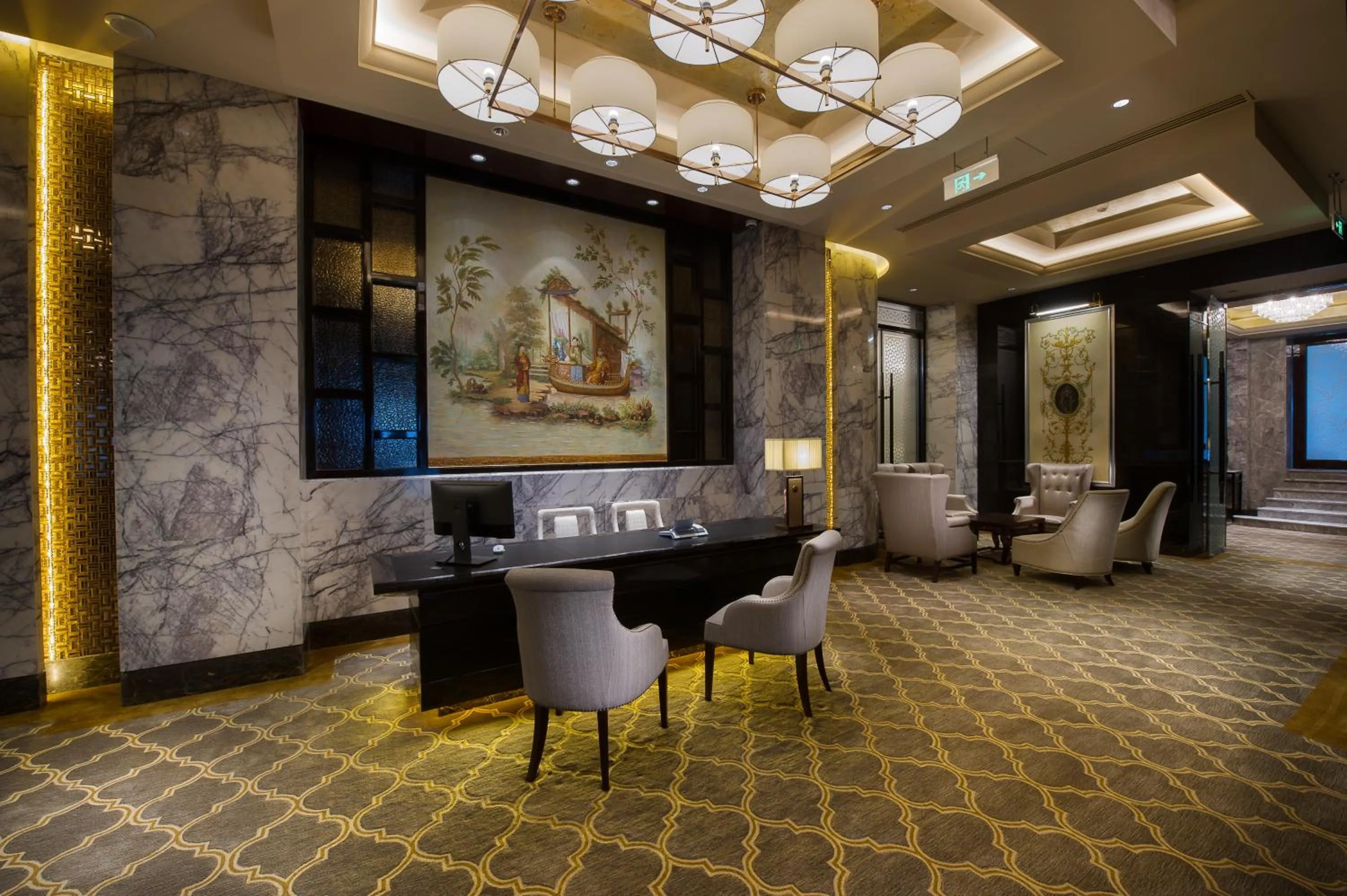 Lobby or reception in Zhaolin Grand Hotel
