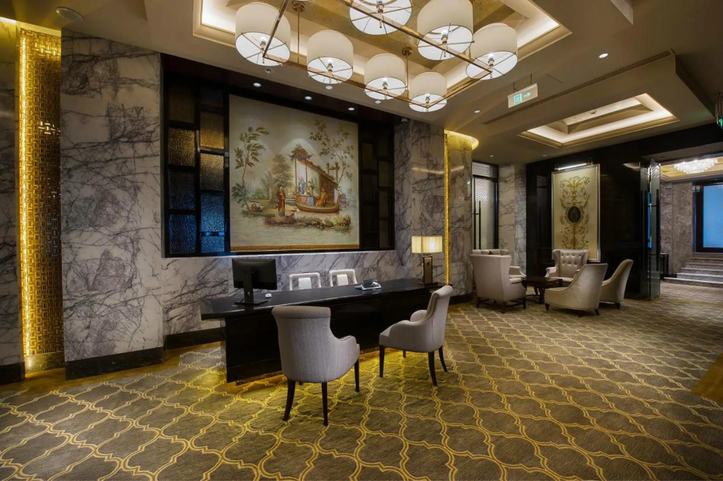 Lobby or reception in Zhaolin Grand Hotel