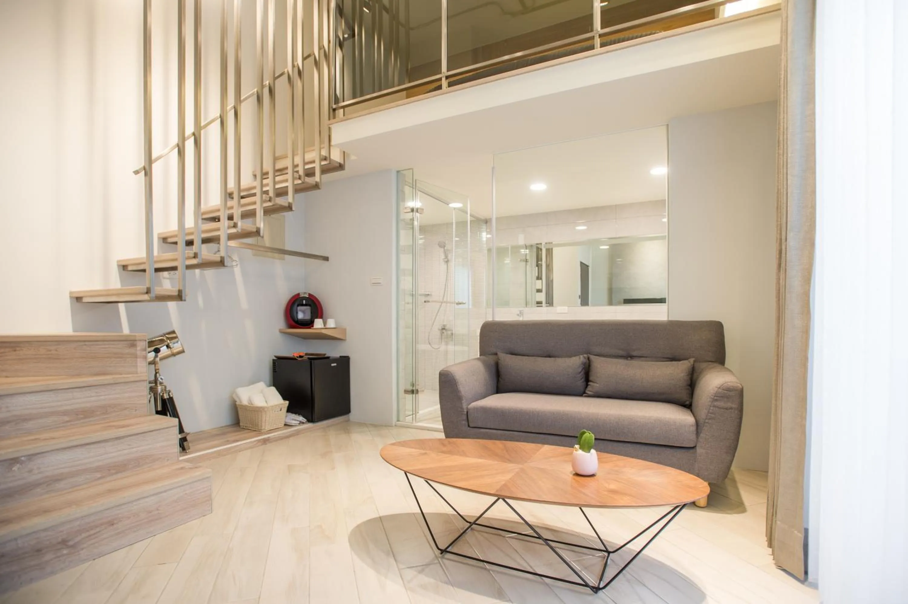 Living room in Timia Homestay