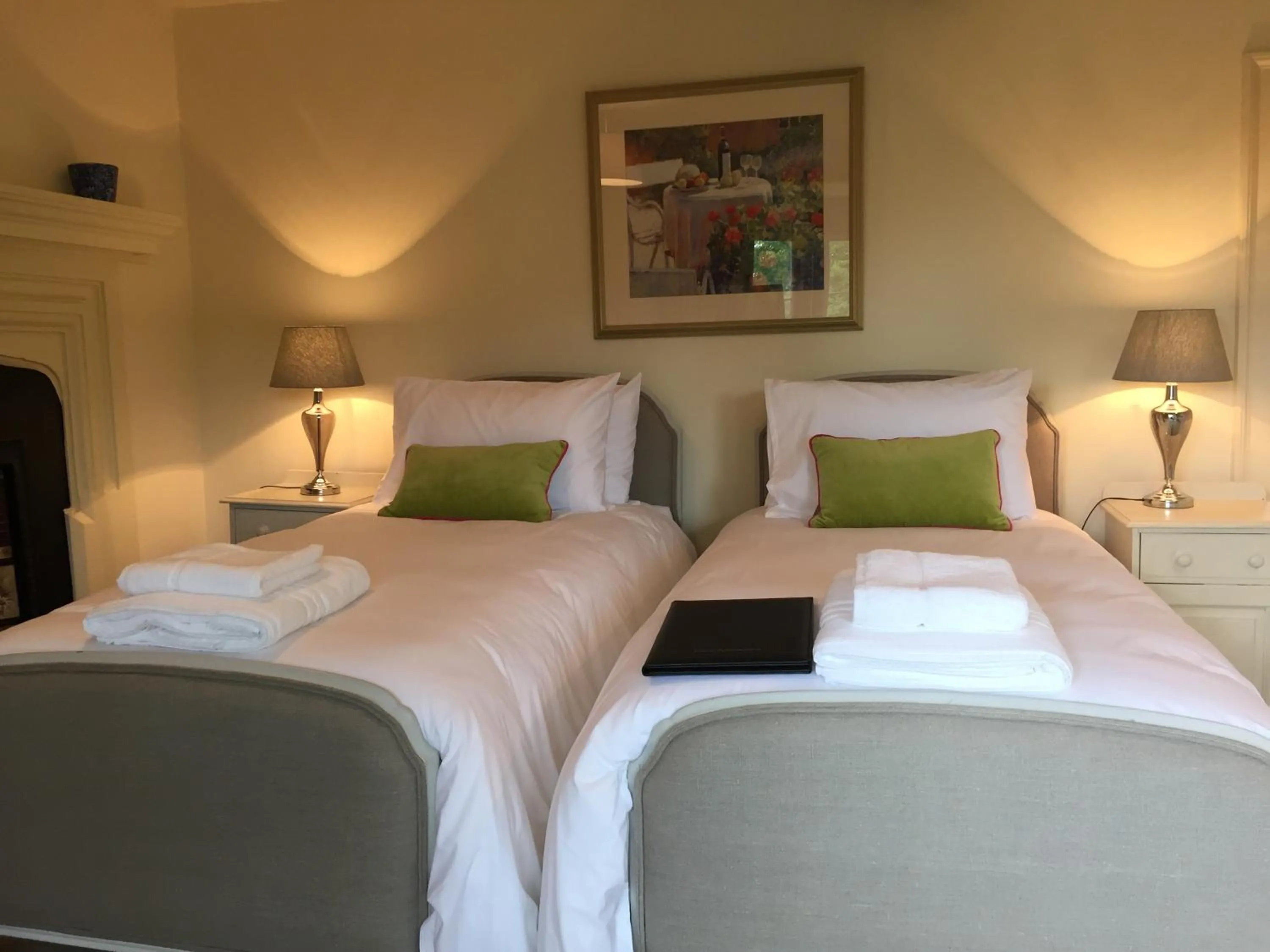 Decorative detail, Bed in Castle Farm House B&B