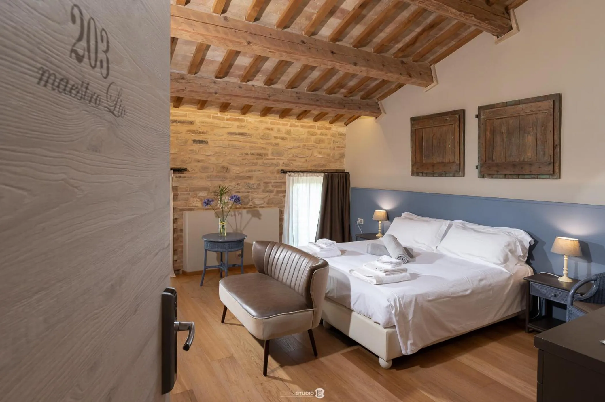 Bed in Villa Anitori Prestige Relais & Spa