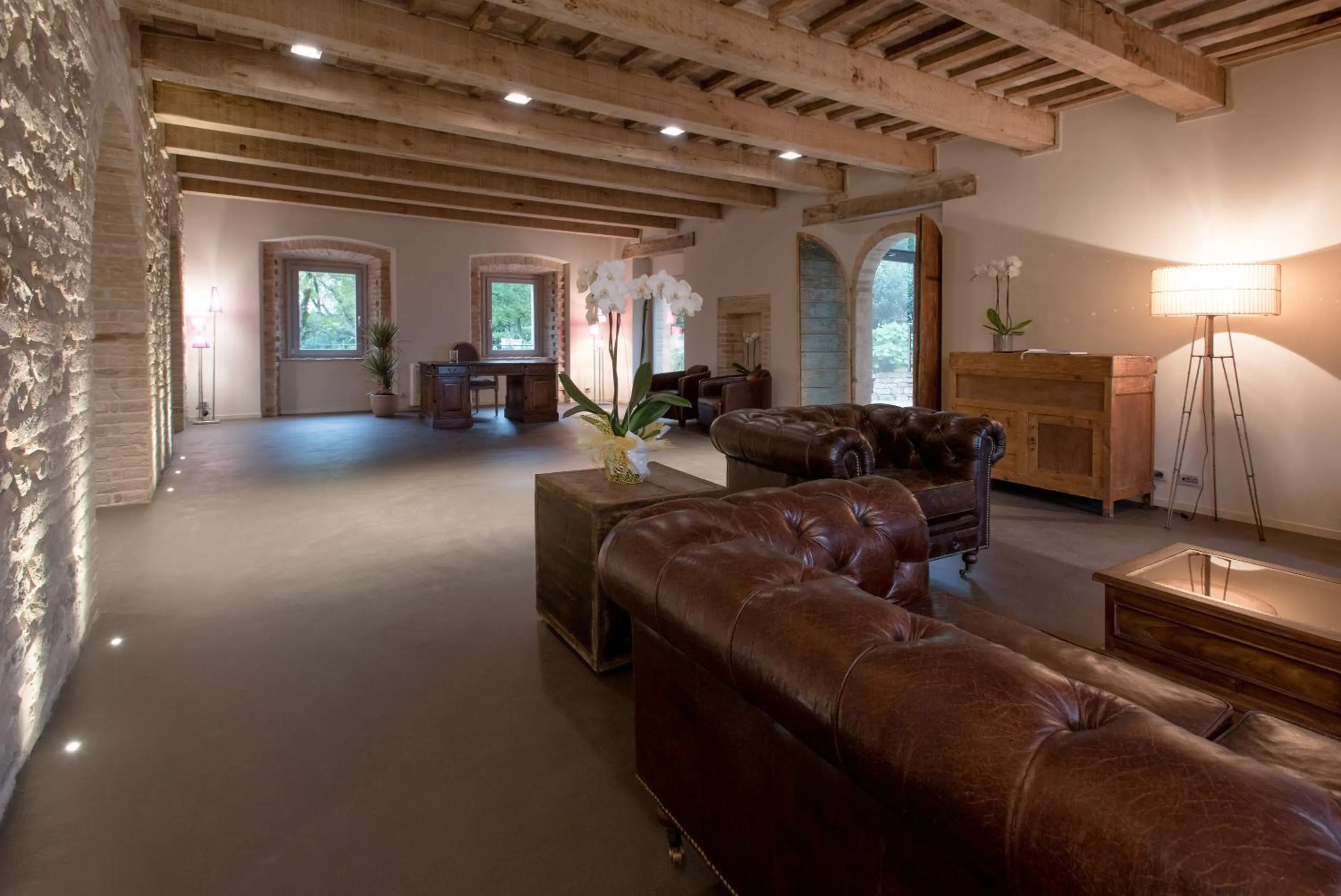 Lobby or reception in Villa Anitori Prestige Relais & Spa