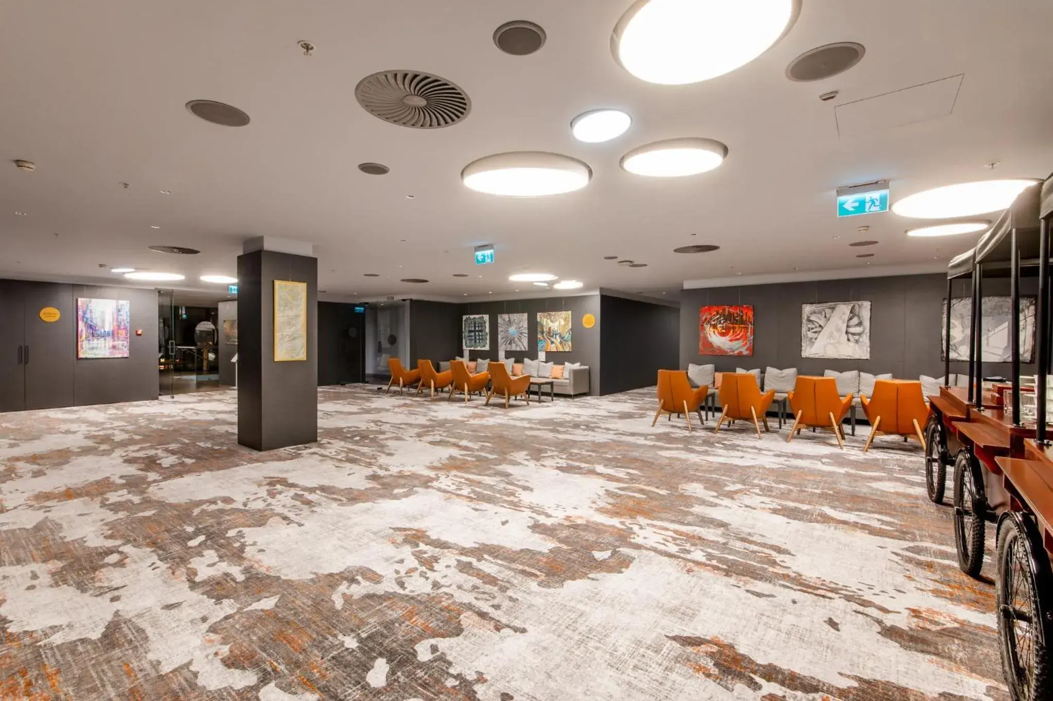 Lobby or reception in Crowne Plaza Podgorica by IHG Lobby or reception in Crowne Plaza Podgorica by IHG