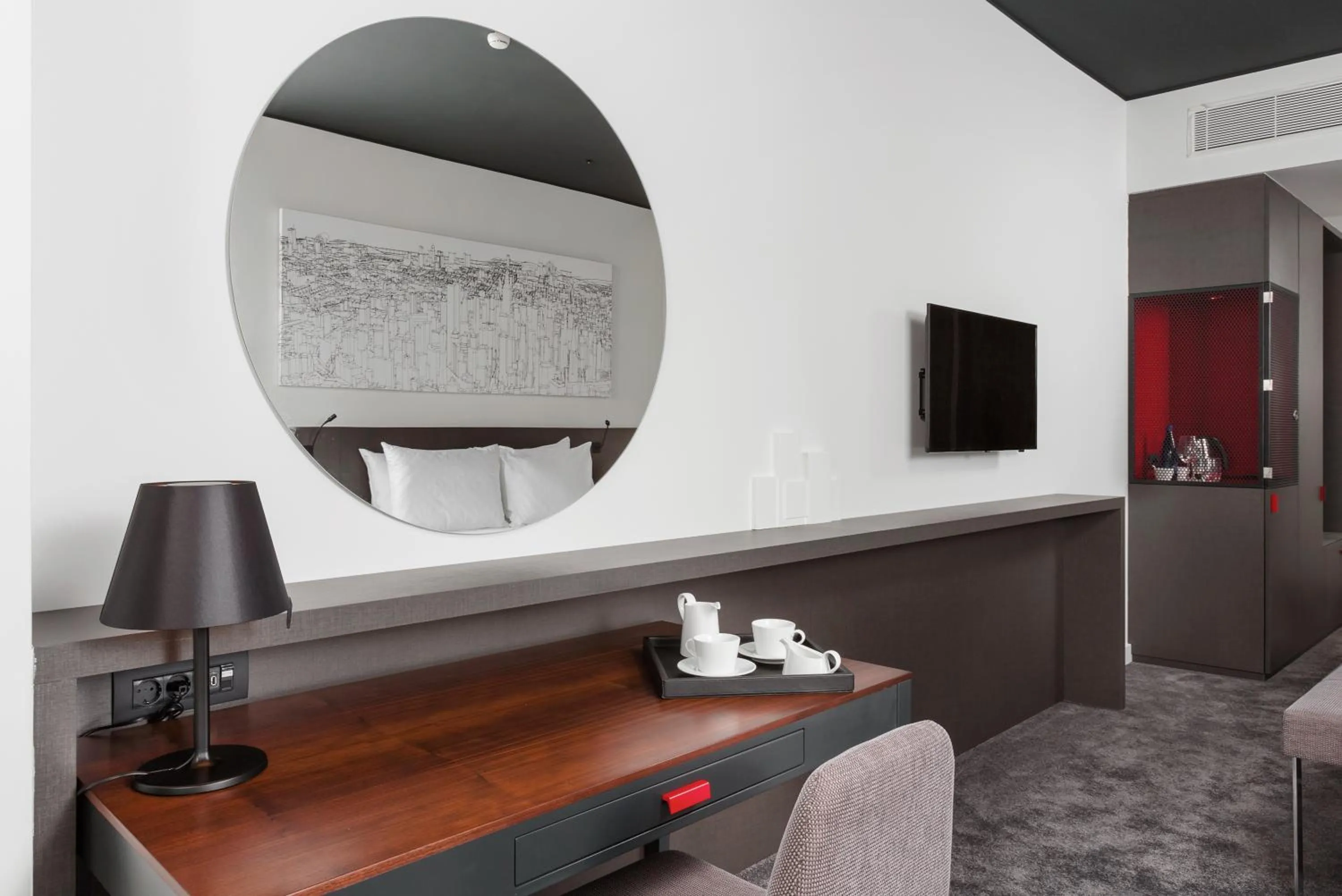 Living room in CUE Podgorica