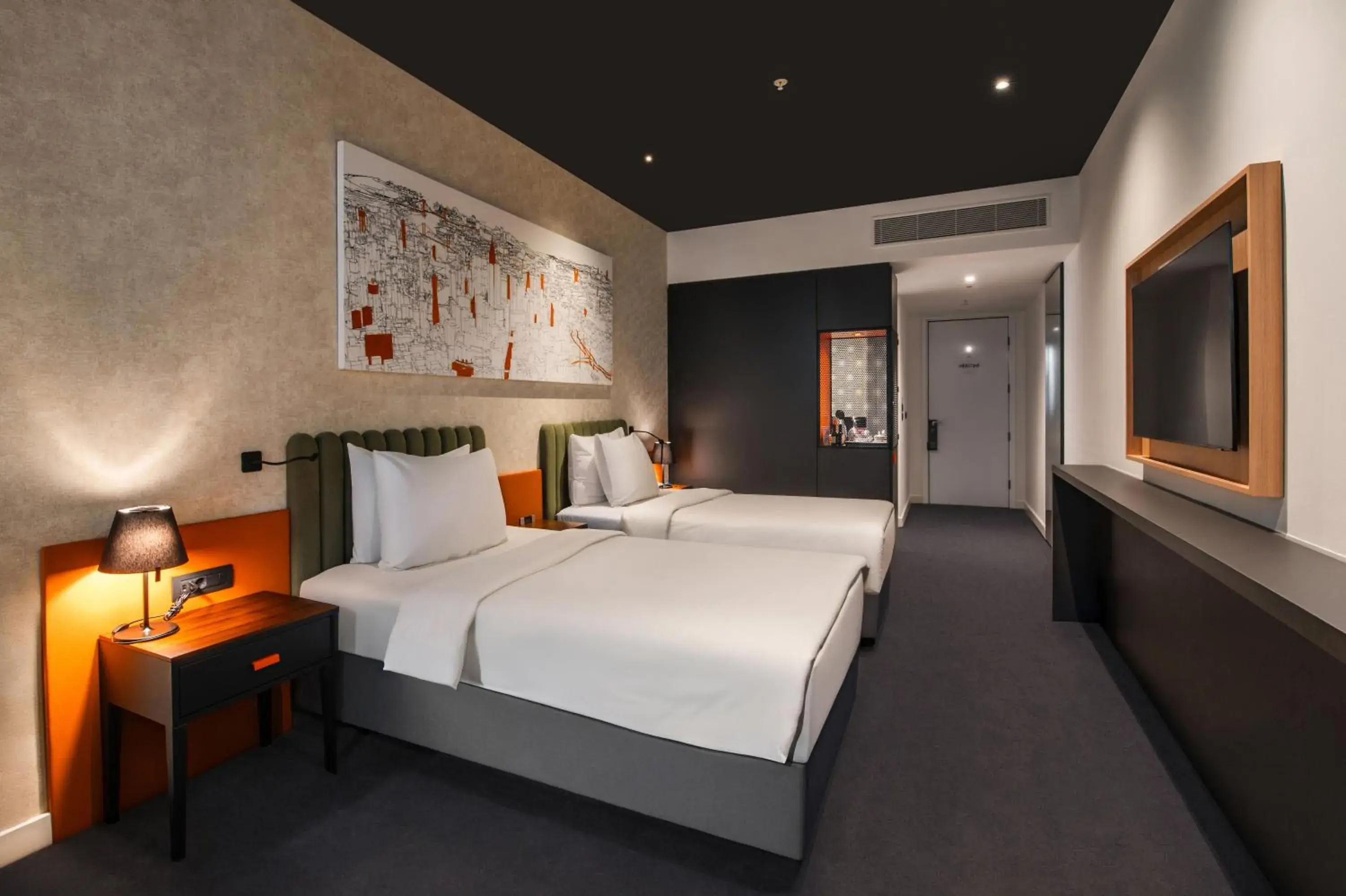 Bed in Crowne Plaza Podgorica by IHG Bed in Crowne Plaza Podgorica by IHG