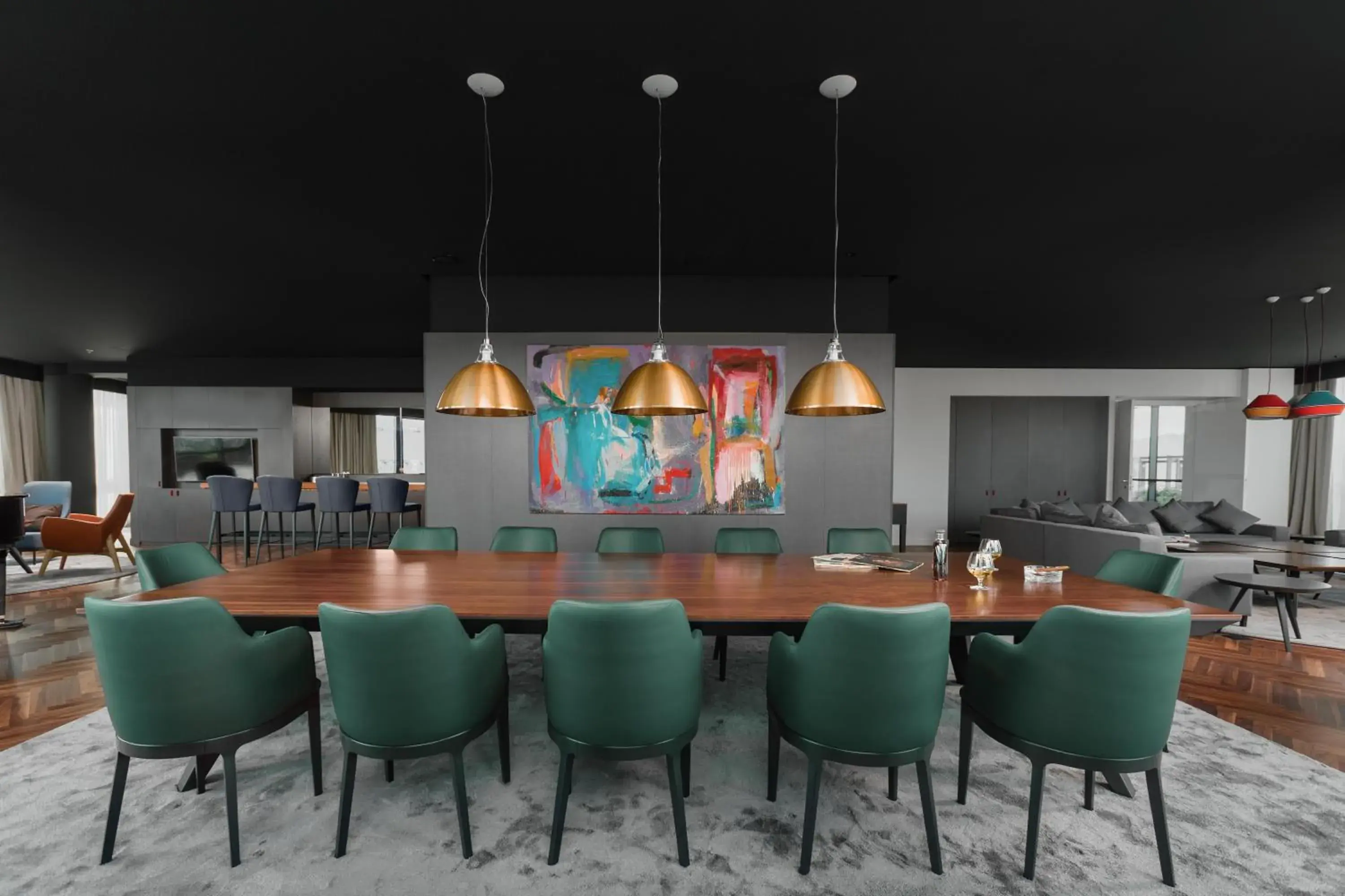 Living room in Crowne Plaza Podgorica by IHG Living room in Crowne Plaza Podgorica by IHG