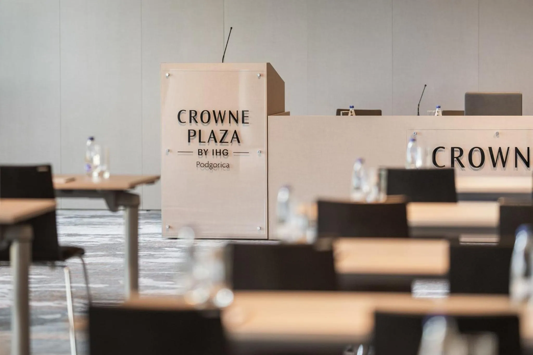 Meeting/conference room in Crowne Plaza Podgorica by IHG
