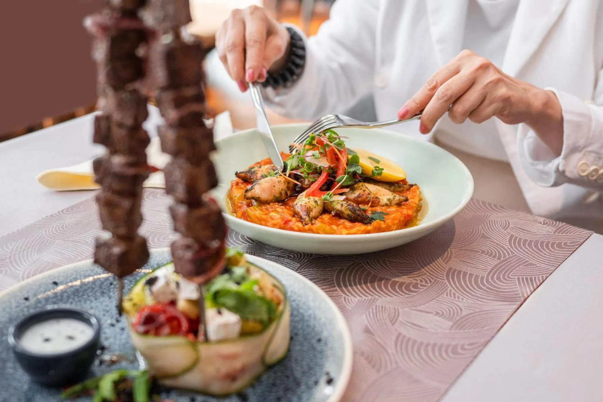 Restaurant/places to eat in Crowne Plaza Podgorica by IHG