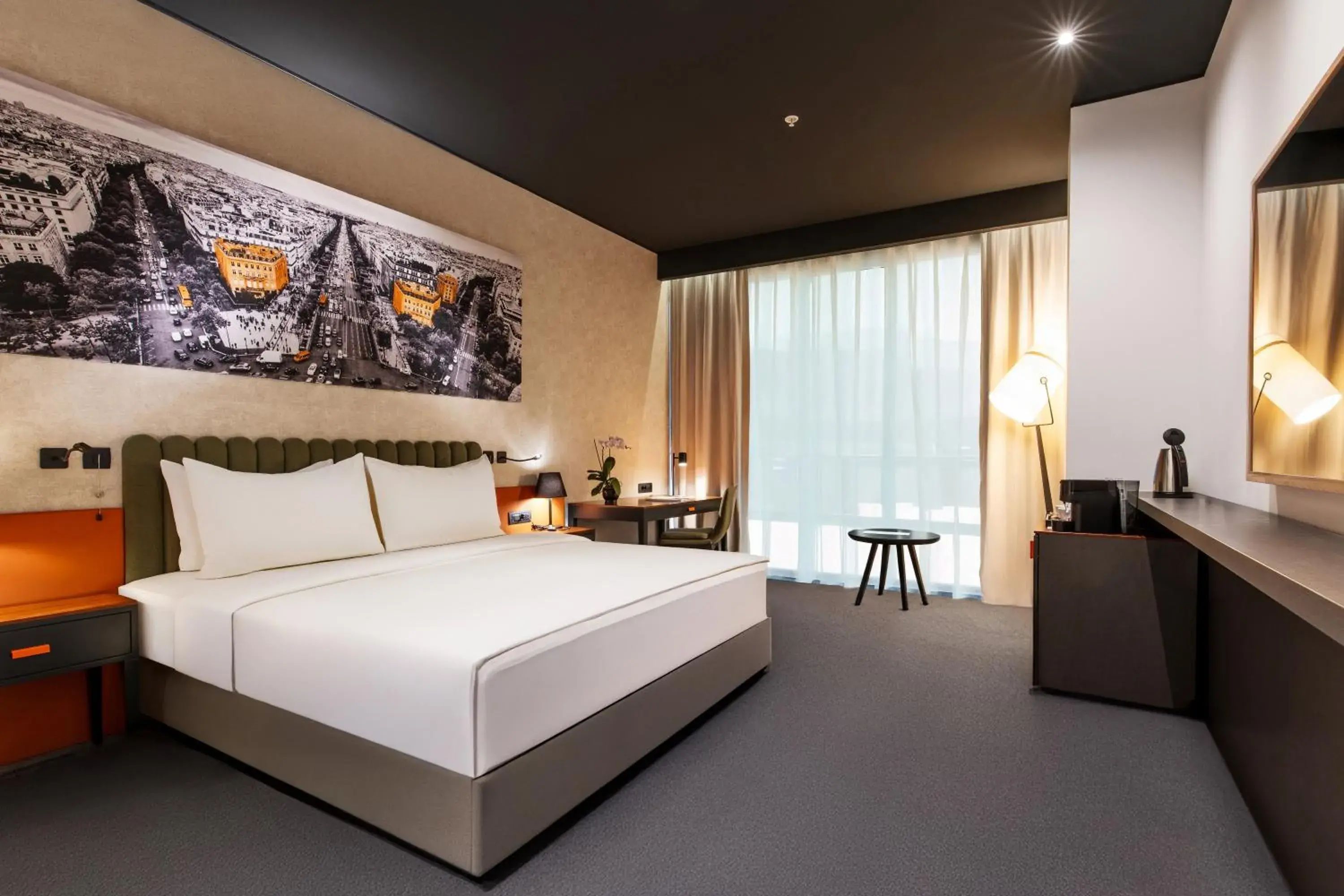 acessibility, Bed in Crowne Plaza Podgorica by IHG acessibility, Bed in Crowne Plaza Podgorica by IHG