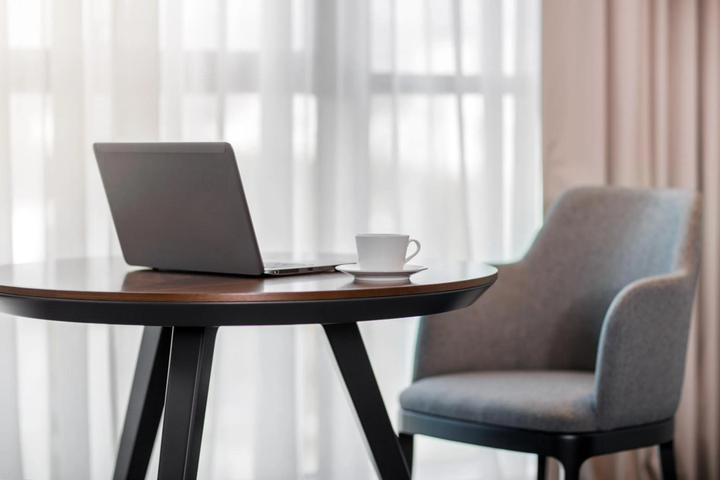 Seating area in CUE Podgorica