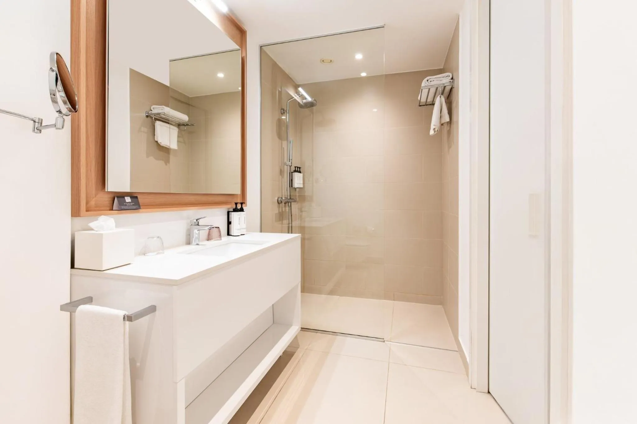 Bathroom in Crowne Plaza Podgorica by IHG