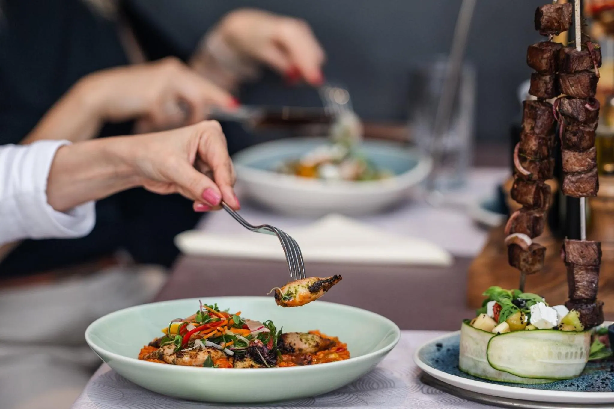 Restaurant/places to eat in Crowne Plaza Podgorica by IHG