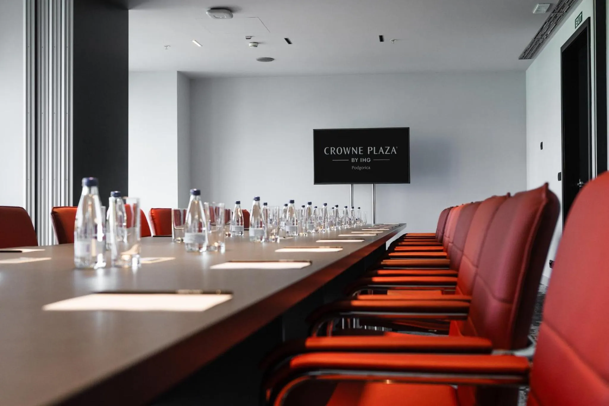 Meeting/conference room in Crowne Plaza Podgorica by IHG
