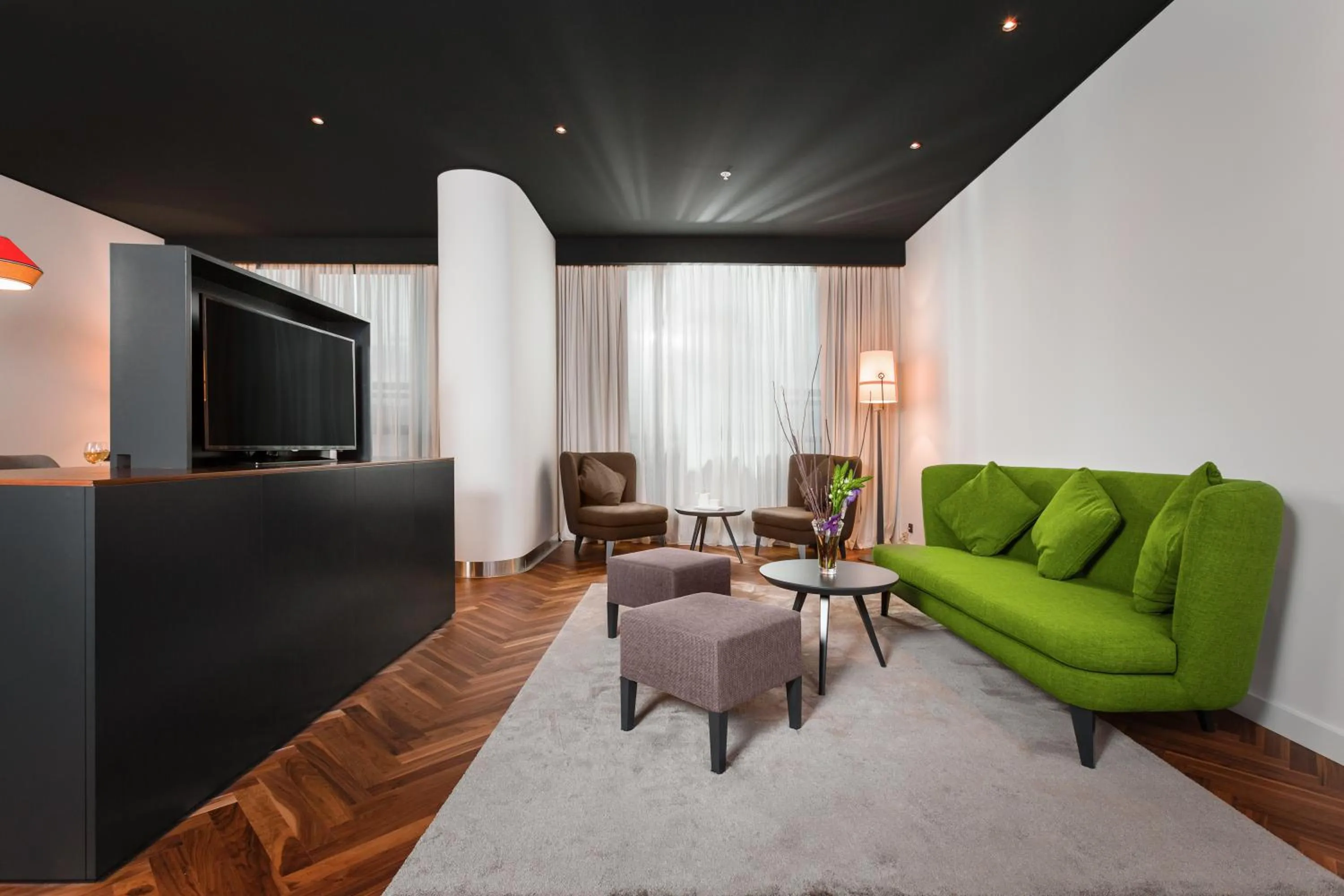 Living room in CUE Podgorica